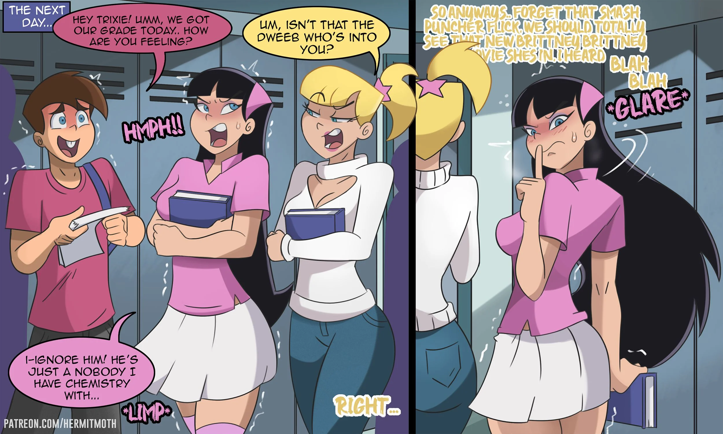 Gosh You’re so Pretty (The Fairly OddParents), 1 . Gosh You're so Pretty - Chapter 1 [Hermit Moth], page 7 of 7