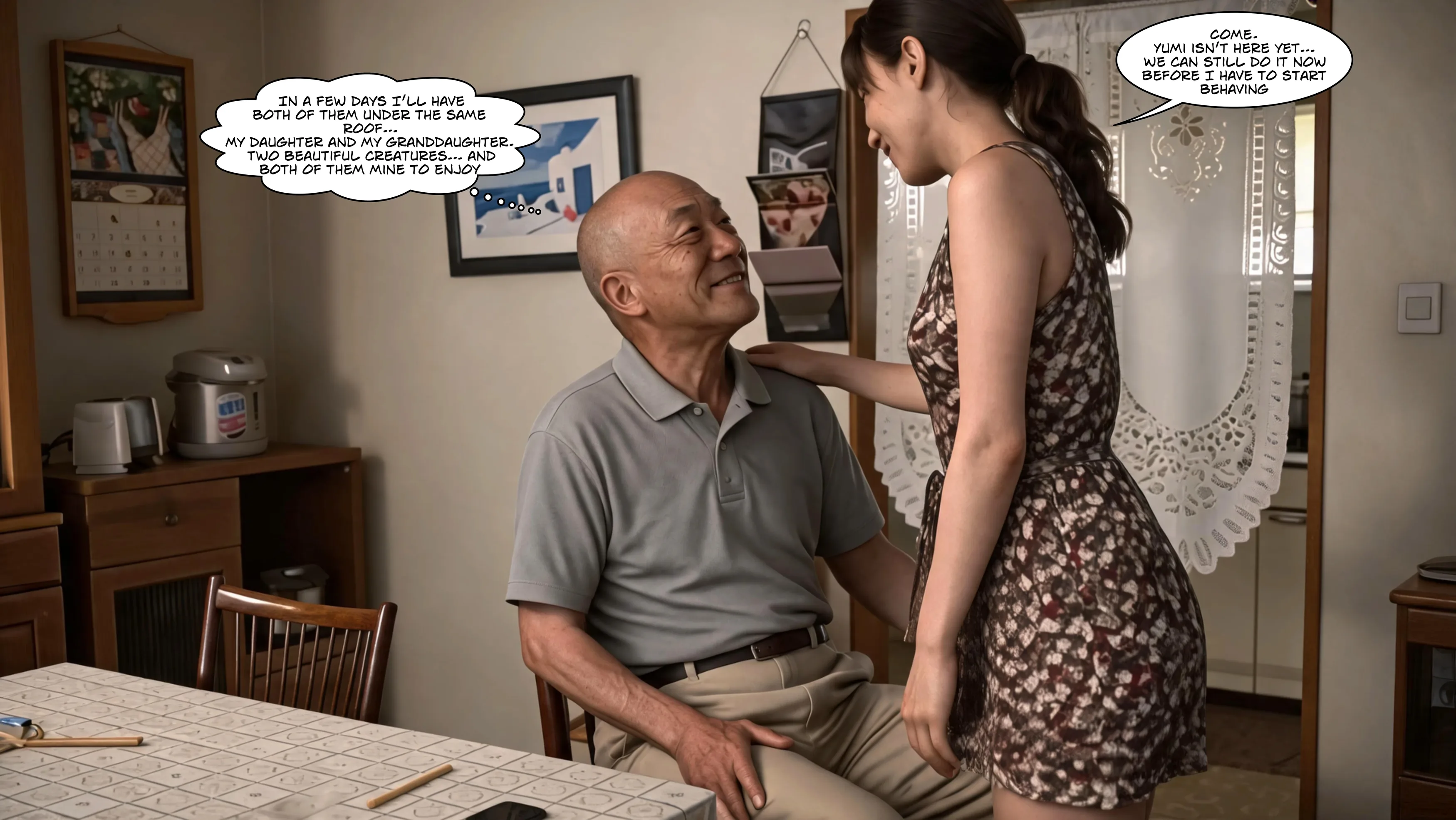 GRANDPA’S SECRET LOVERS – The Forbidden Desire, 1. The Forbidden Desire - Chapter 1, page 8 of 63
