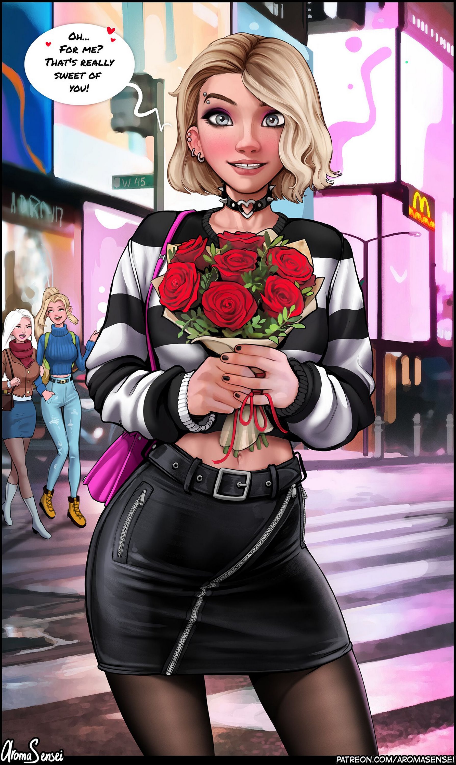 Gwen’s Going On A Date [Aroma Sensei], Gwen’s Going On A Date, page 8 of 34