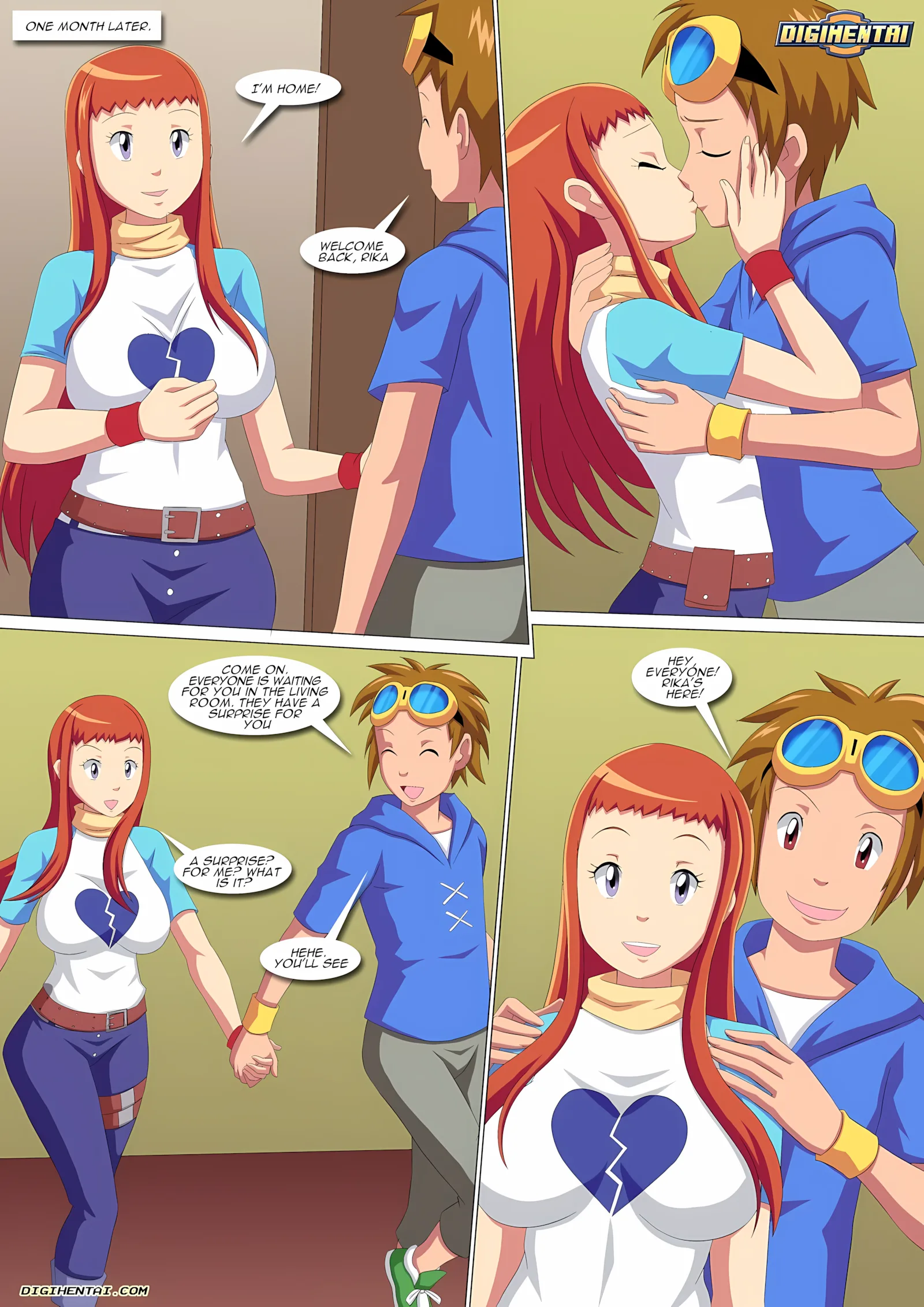 Happy Birthday Rika (Digimon) [Palcomix], 2 . Happy Birthday Rika - Chapter 2 (Digimon) [Palcomix], page 5 of 21