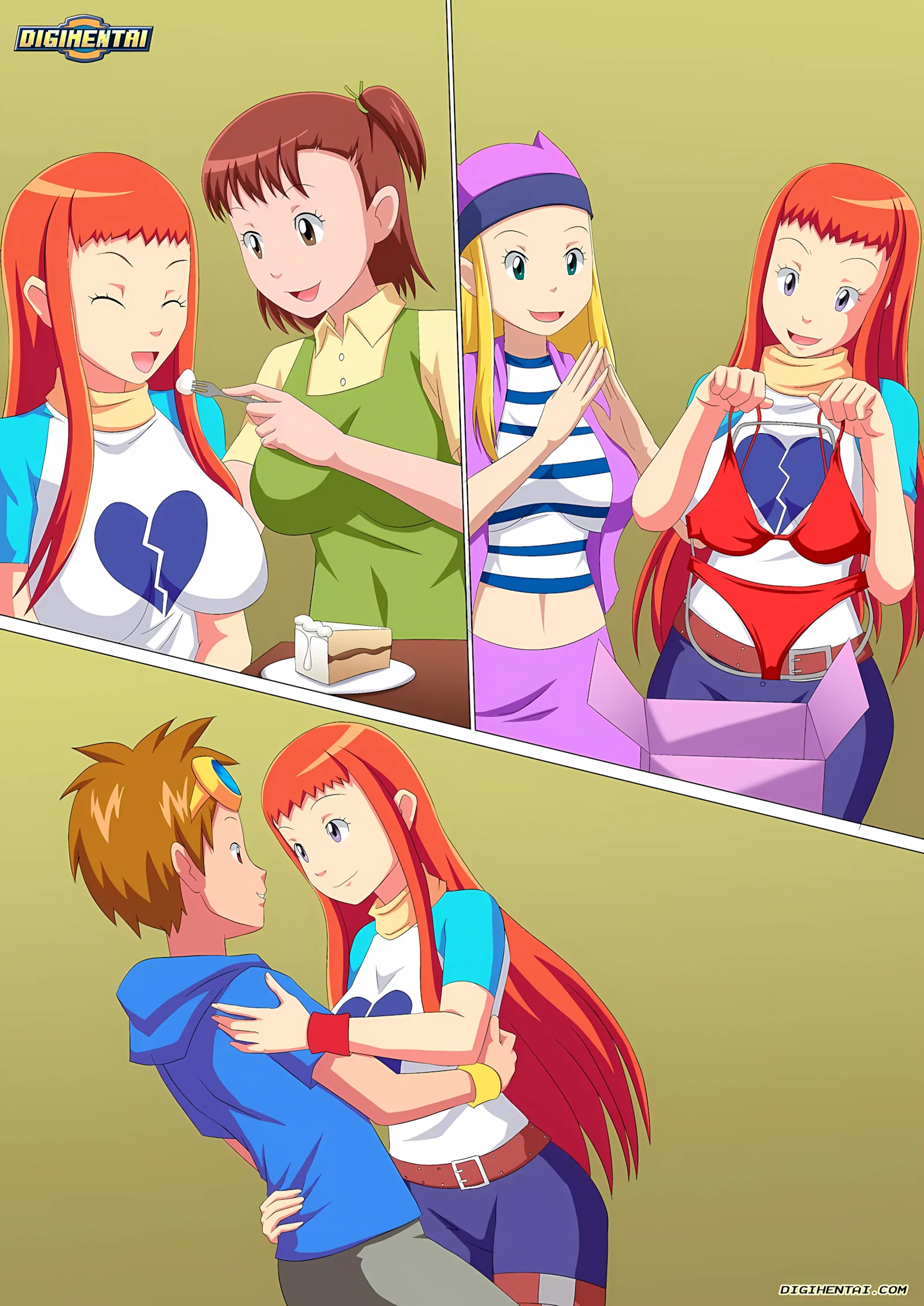 Happy Birthday Rika (Digimon) [Palcomix], 2 . Happy Birthday Rika - Chapter 2 (Digimon) [Palcomix], page 7 of 21