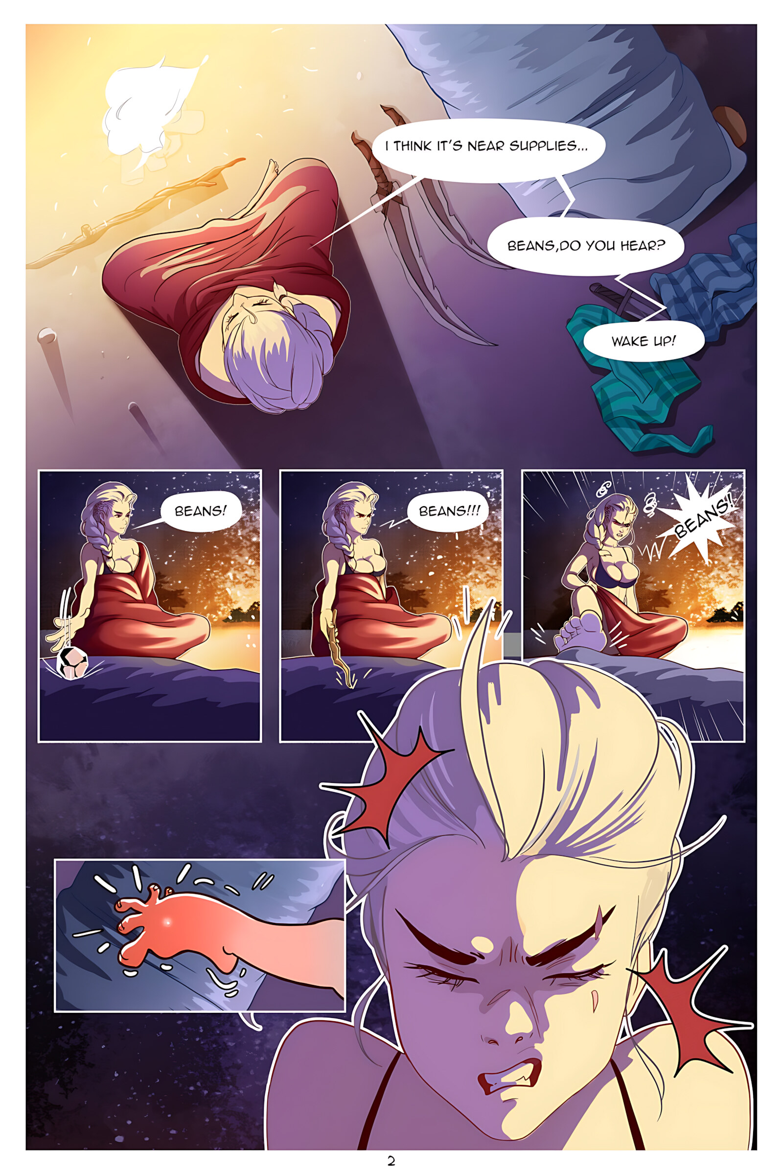 After-Party [BobbyTally], Heilog Saga, page 2 of 8