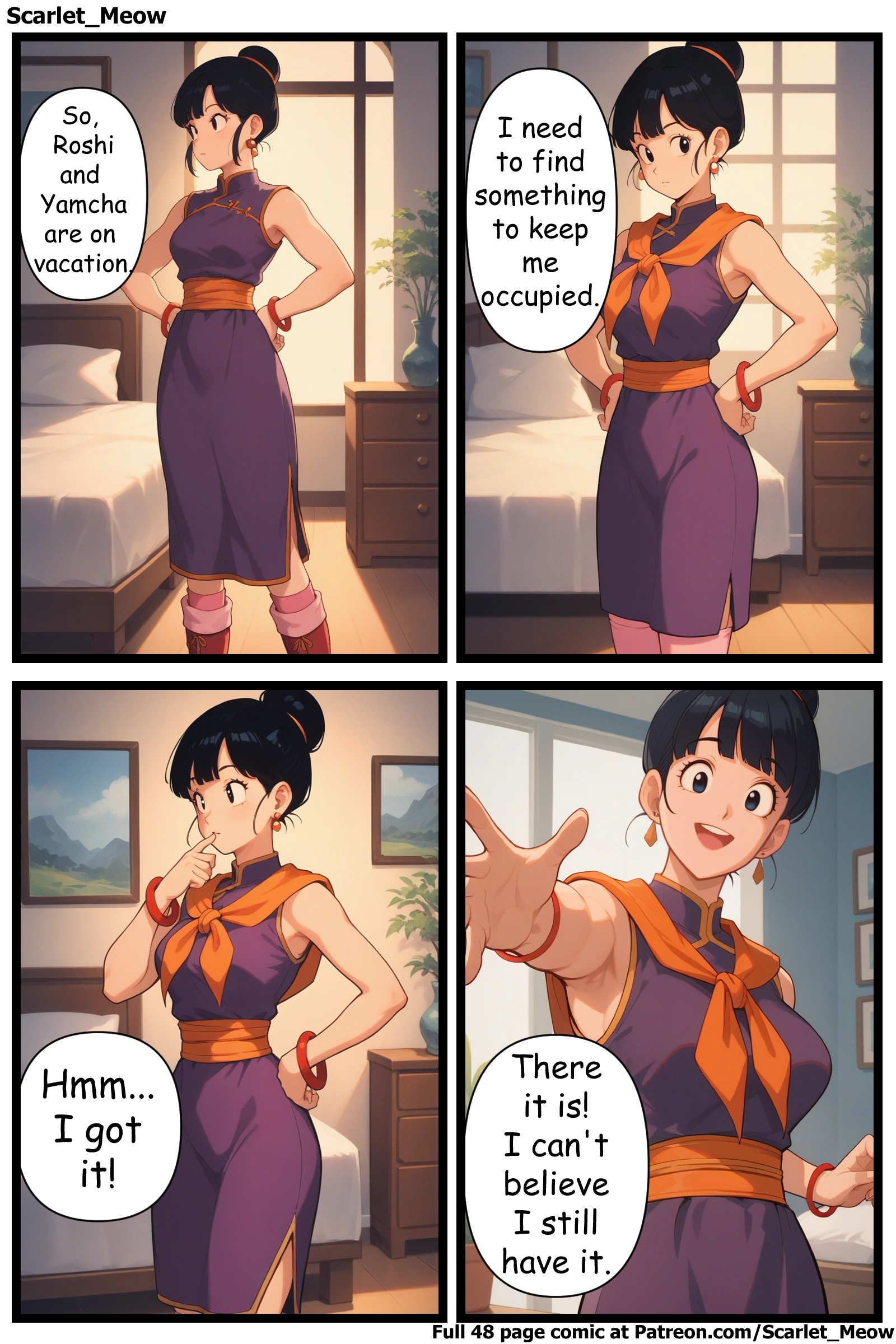 AI Generated – Goku’s Absence [Scarlet Meow], Goku's Absence 2, page 3 of 49