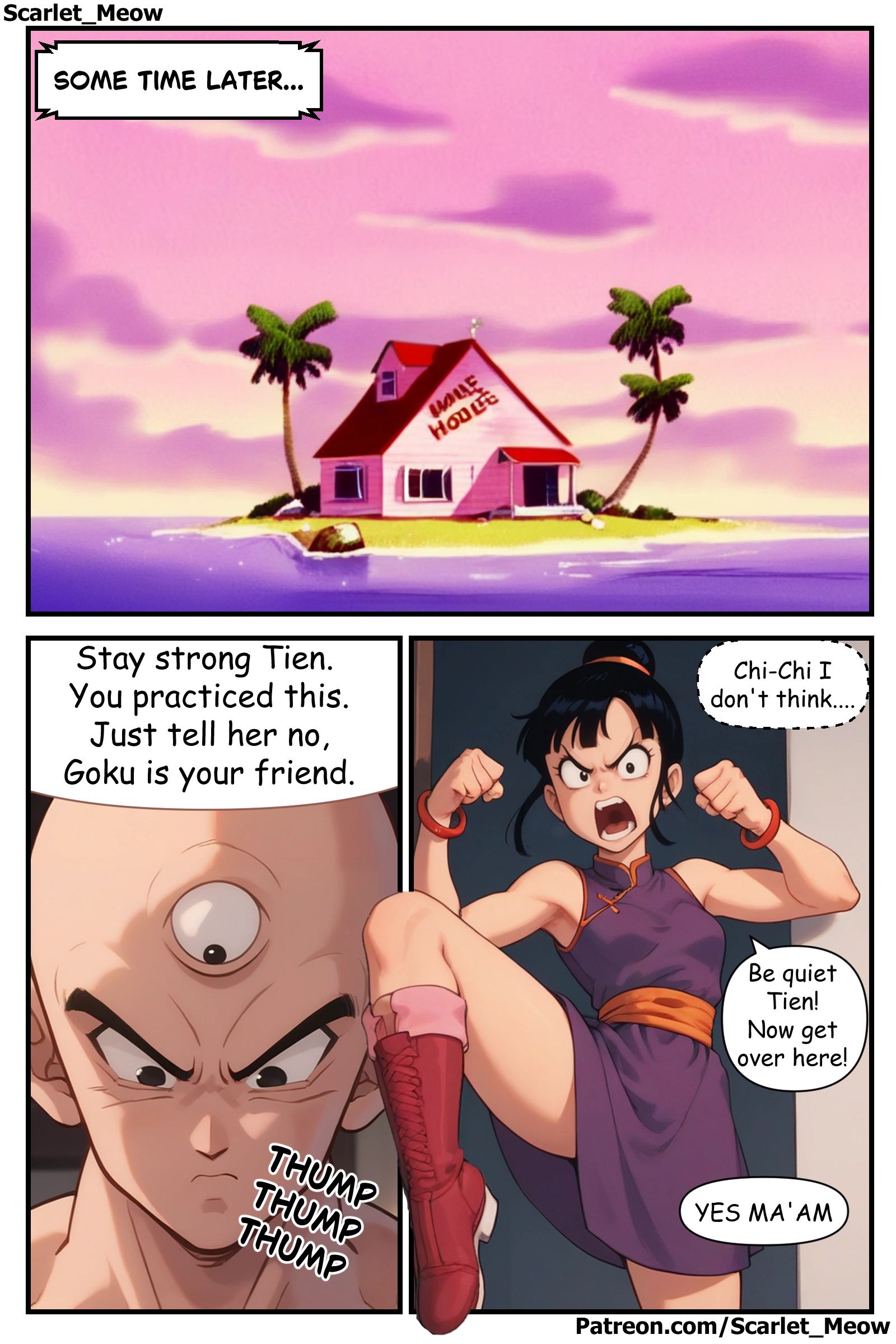 AI Generated – Goku’s Absence [Scarlet Meow], Goku's Absence 1, page 8 of 40