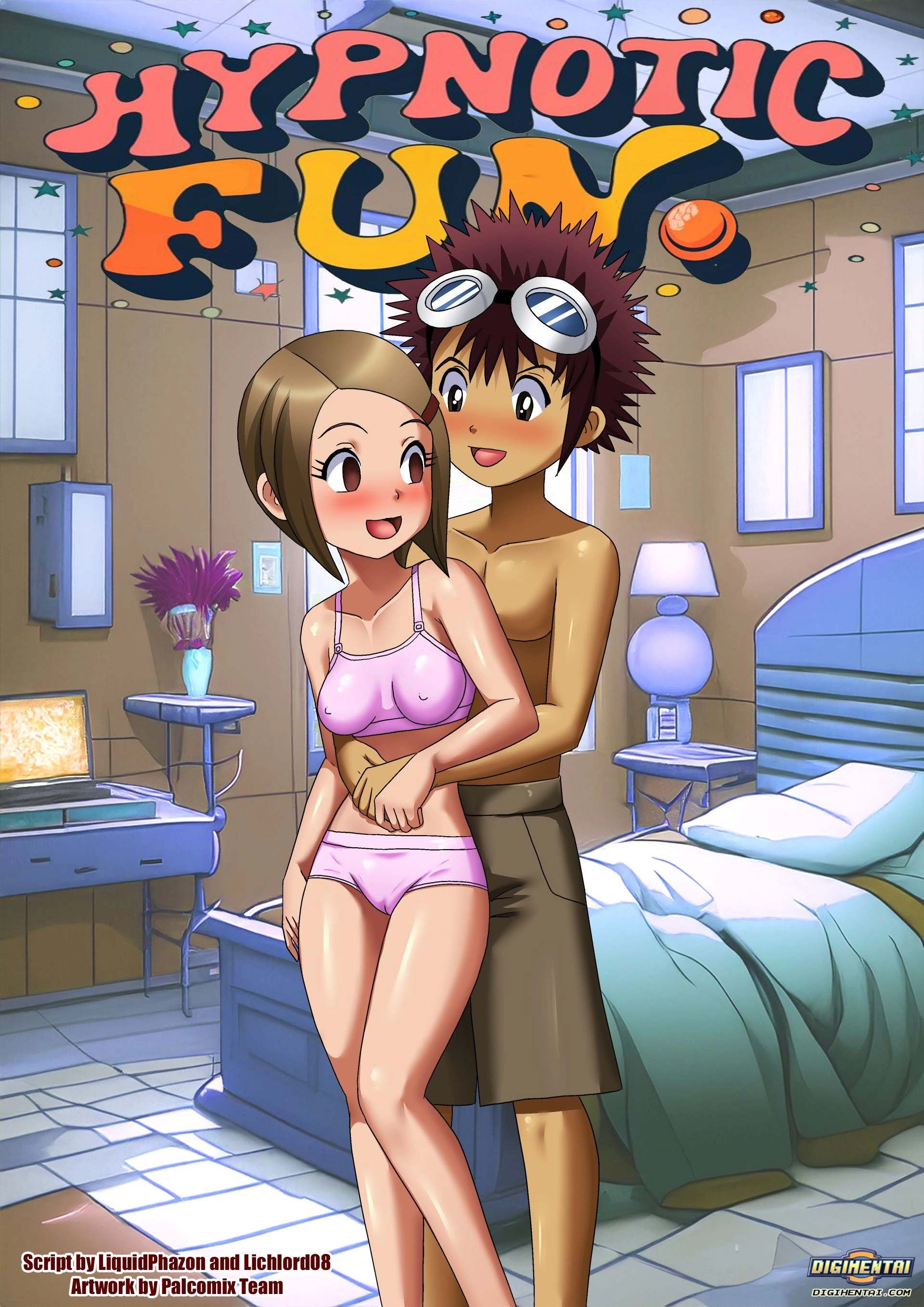 Hypnotic Fun (Digimon) [Palcomix], Hypnotic Fun (Digimon), page 1 of 17