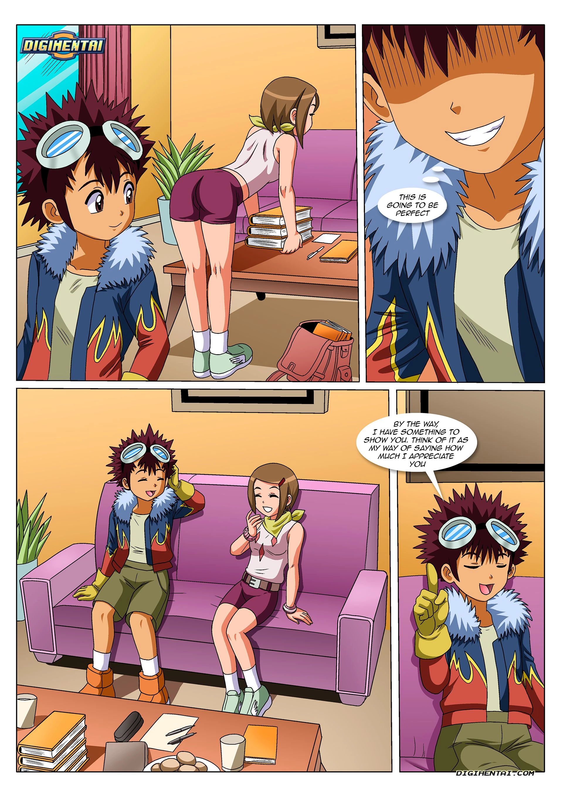 Hypnotic Fun (Digimon) [Palcomix], Hypnotic Fun (Digimon), page 3 of 17