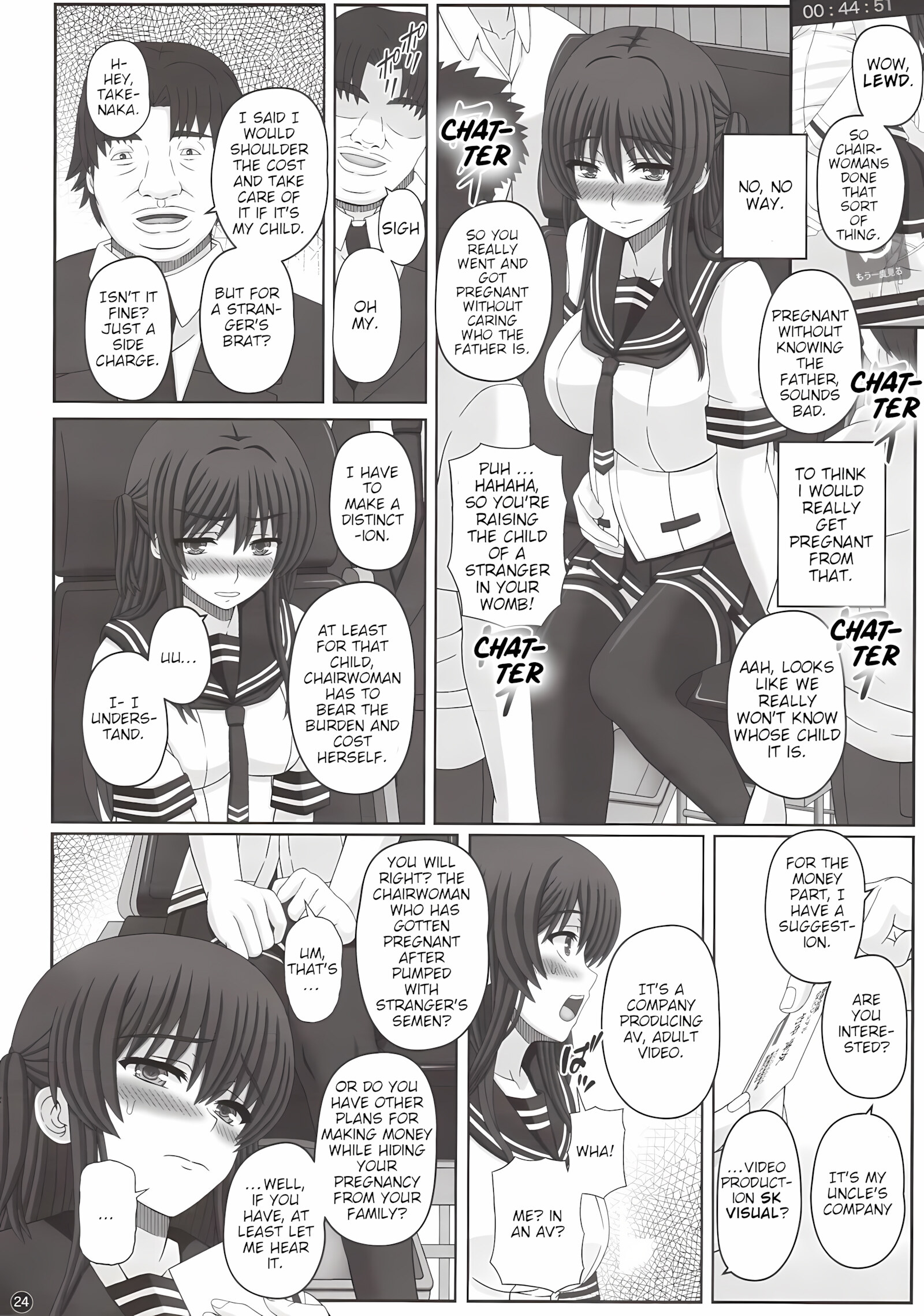 Iinchou Wa Class No Ninshin Pet [Shiawase No Katachi], Iinchou Wa Class No Ninshin Pet 3, page 23 of 50