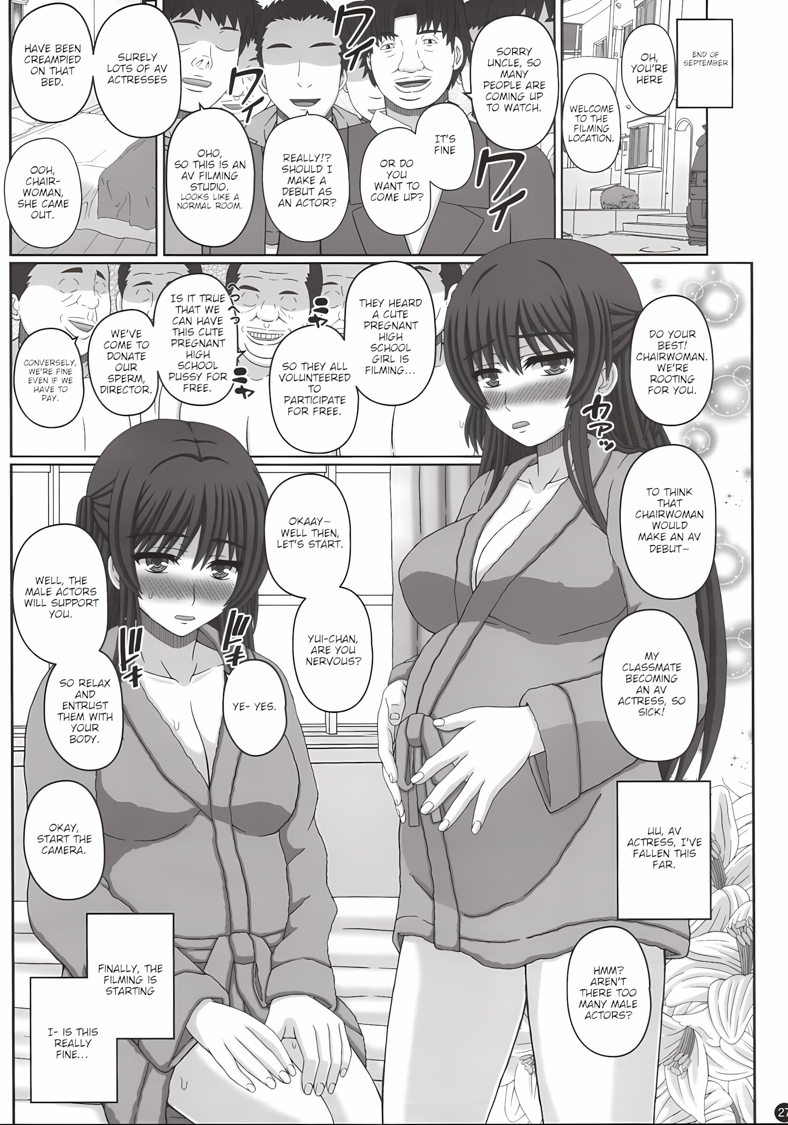 Iinchou Wa Class No Ninshin Pet [Shiawase No Katachi], Iinchou Wa Class No Ninshin Pet 3, page 26 of 50