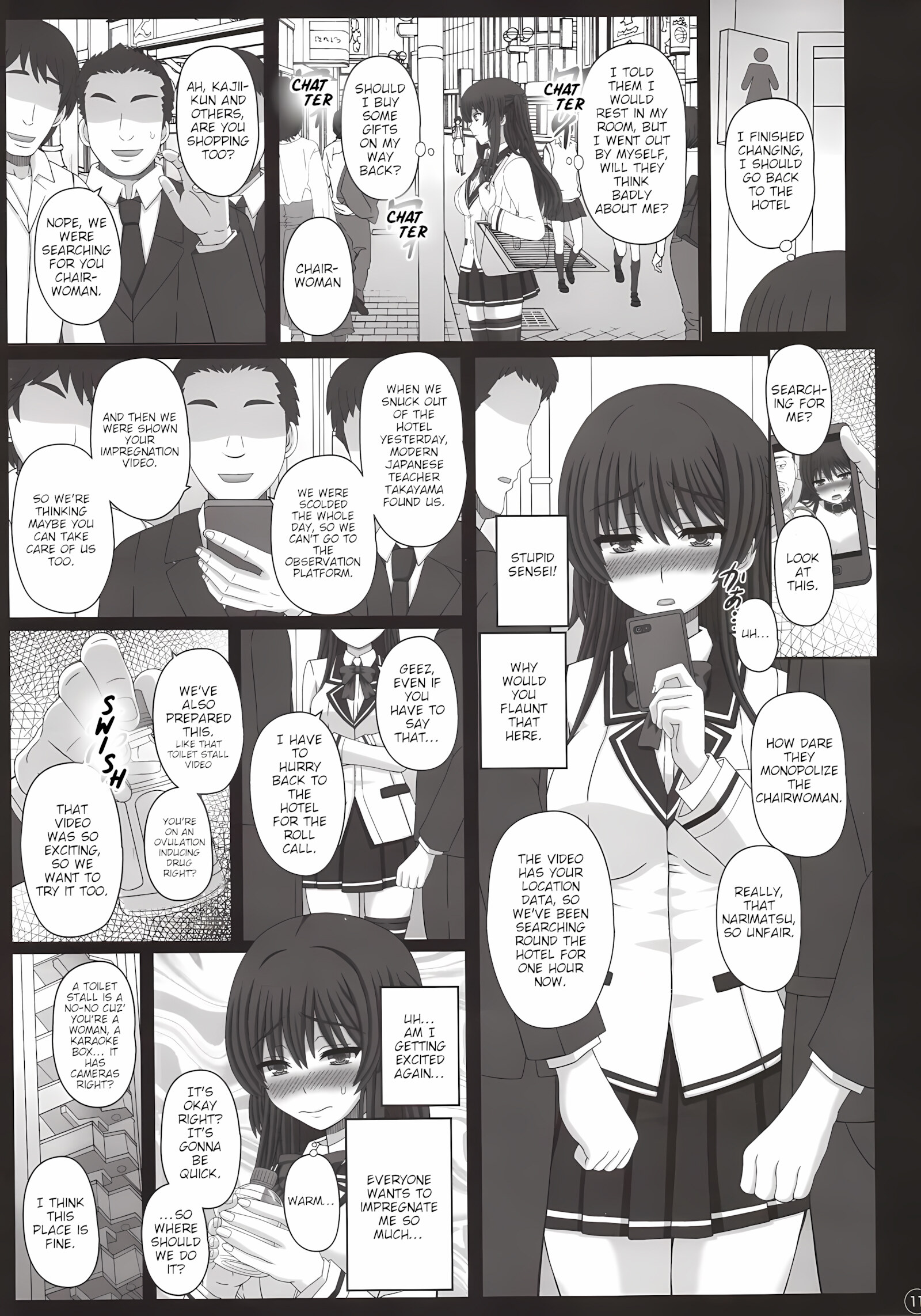 Iinchou Wa Class No Ninshin Pet [Shiawase No Katachi], Iinchou Wa Class No Ninshin Pet 3, page 10 of 50