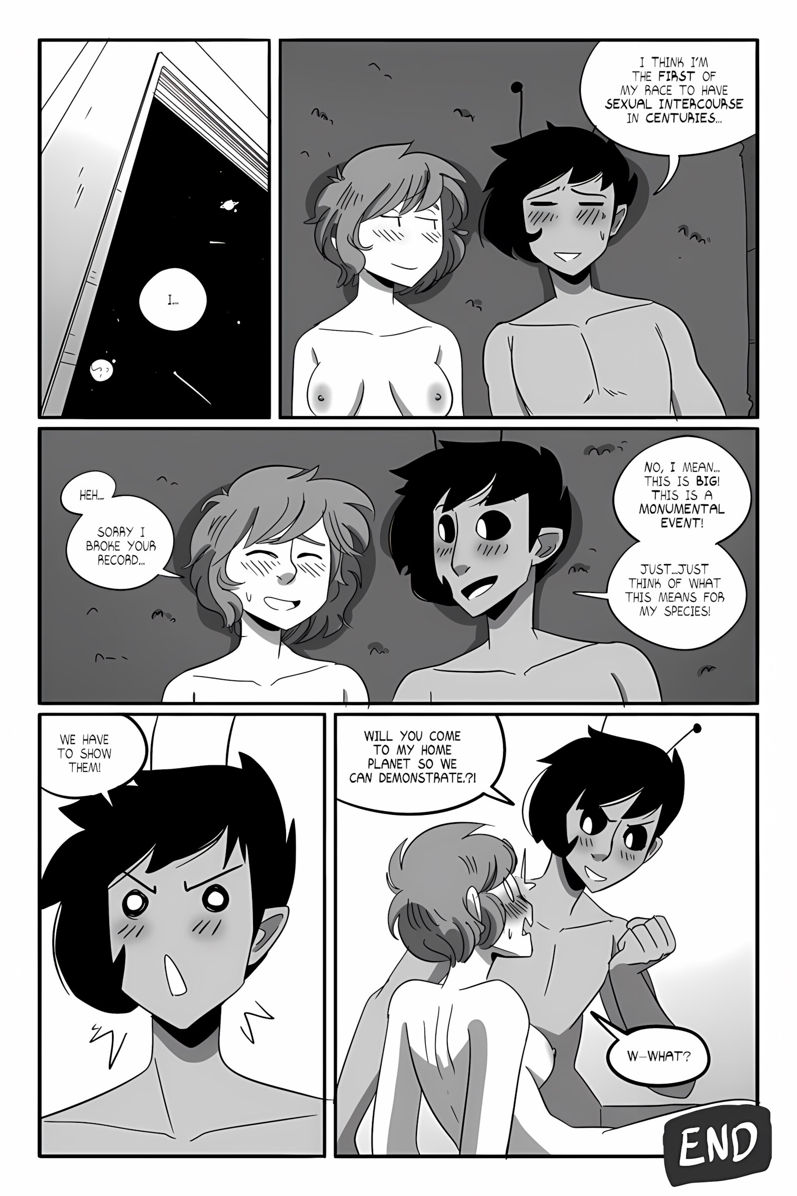 In Space, No One Can Hear You Shlick [Tissue Box], Space Rendezvous, page 18 of 18