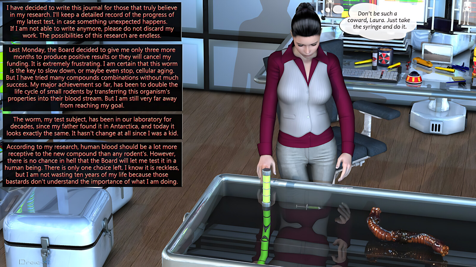 In The Name Of Science [Droid447], In The Name Of Science, page 2 of 85