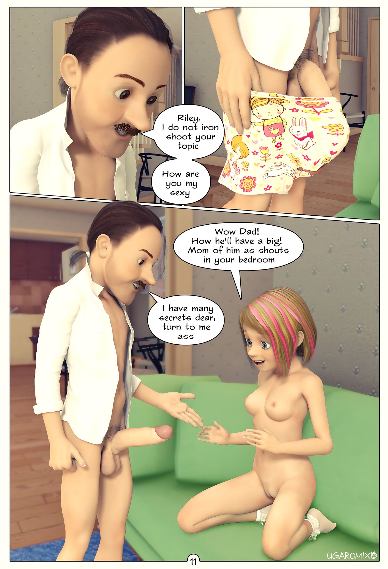 Inside Riley [Ugaromix], Inside Riley - Mosquito Bite, page 12 of 18