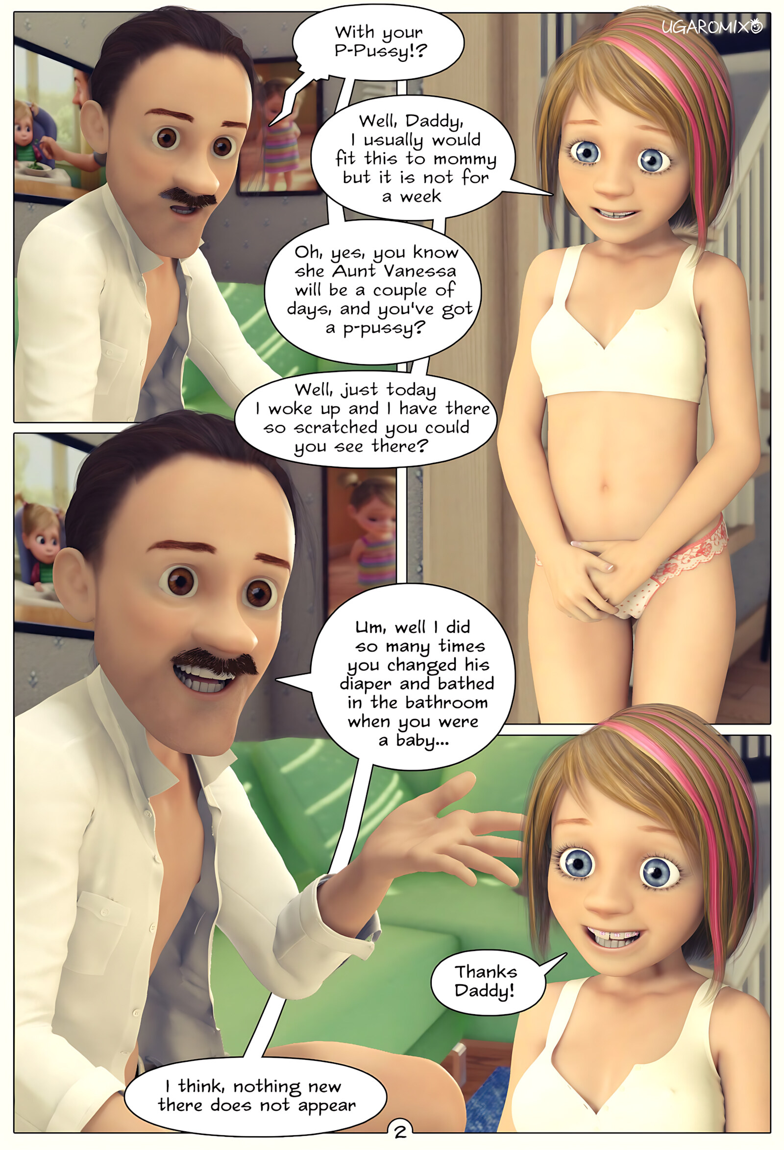 Inside Riley [Ugaromix], Inside Riley - Mosquito Bite, page 3 of 18