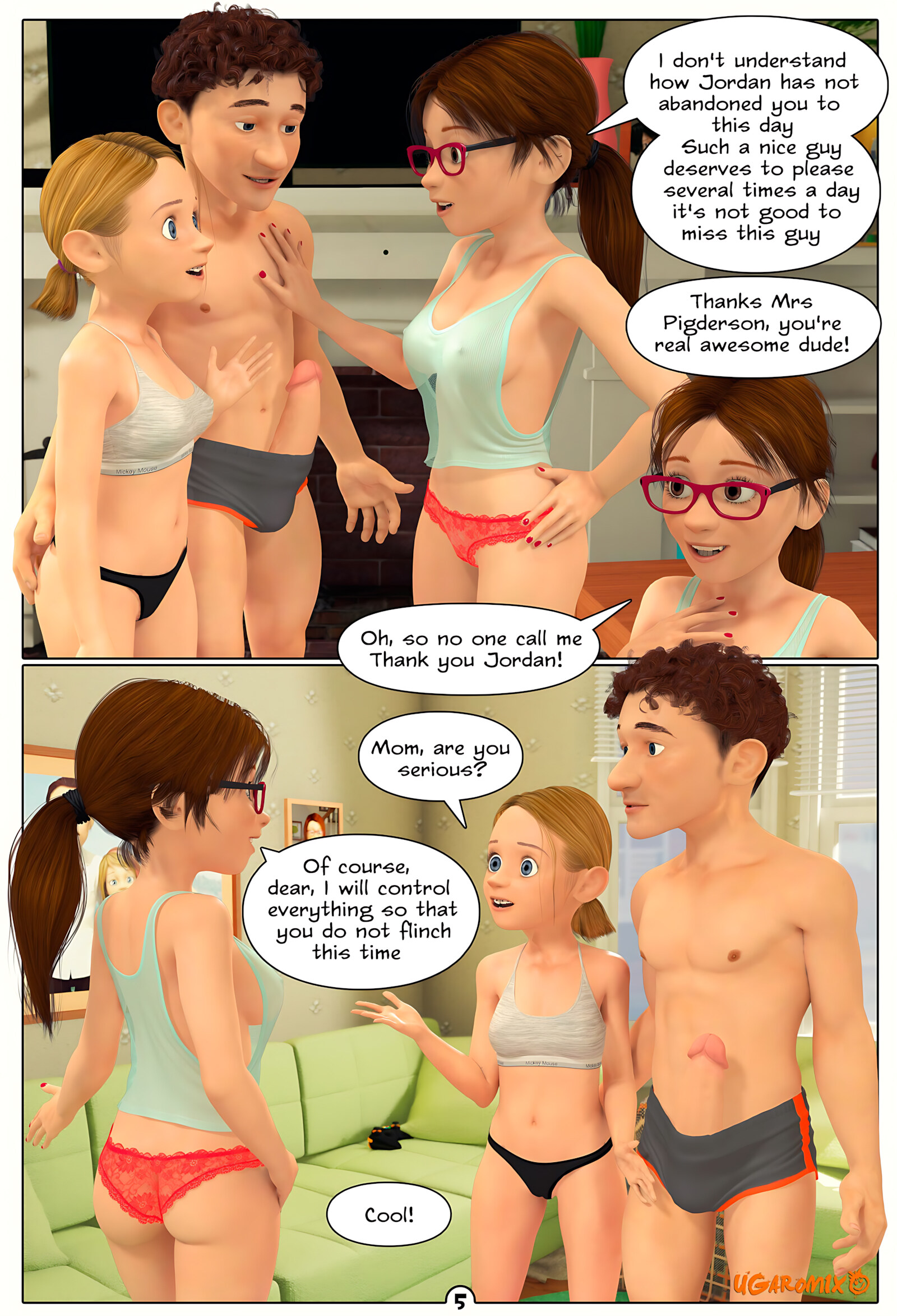 Inside Riley [Ugaromix], Inside Riley - Morning Stretch, page 6 of 19