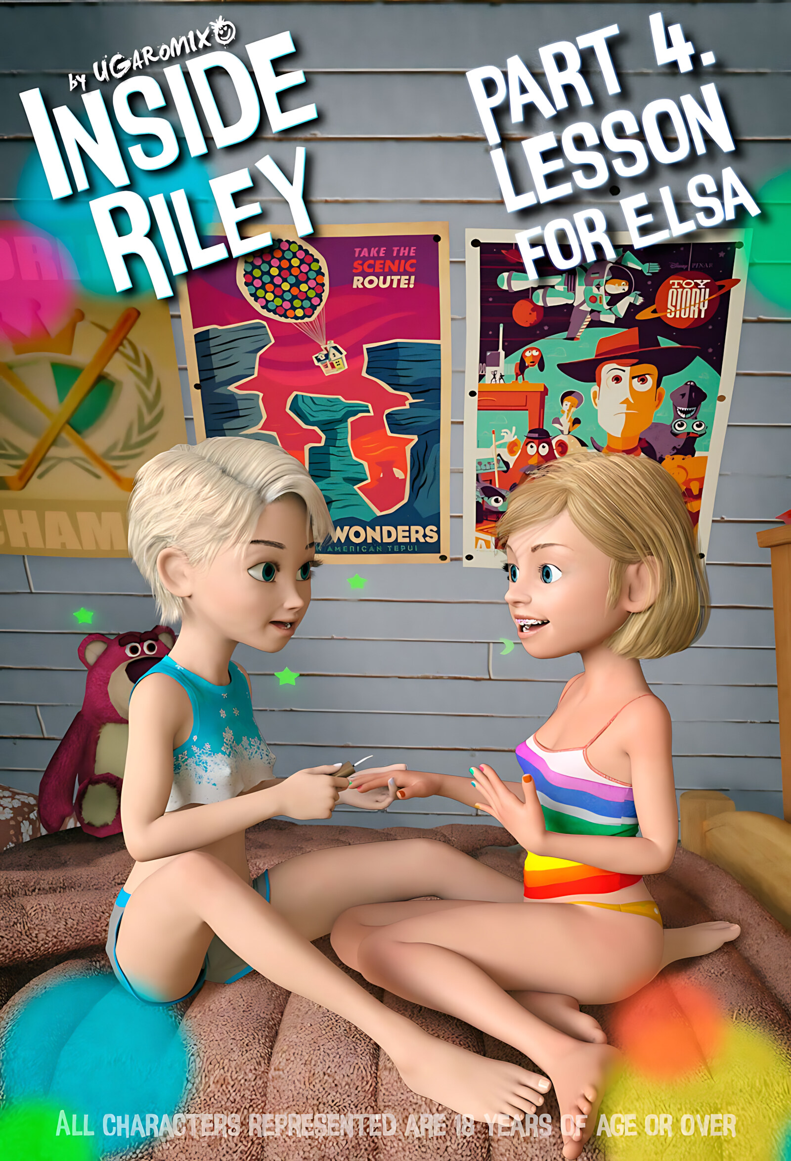 Inside Riley [Ugaromix], Inside Riley - Lesson For Elsa, page 1 of 20