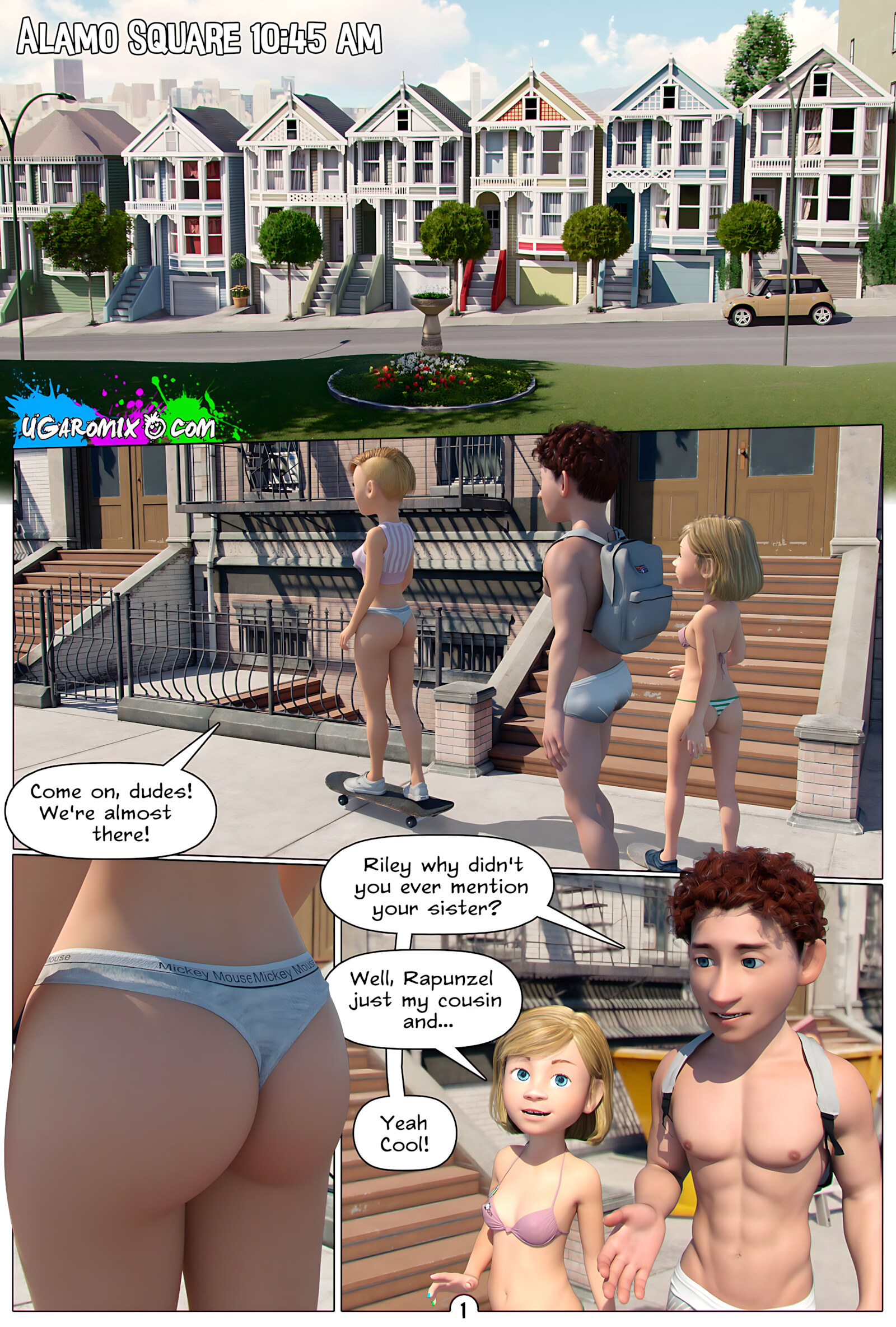 Inside Riley [Ugaromix], Inside Riley - In The Park With Rapunzel, page 2 of 20