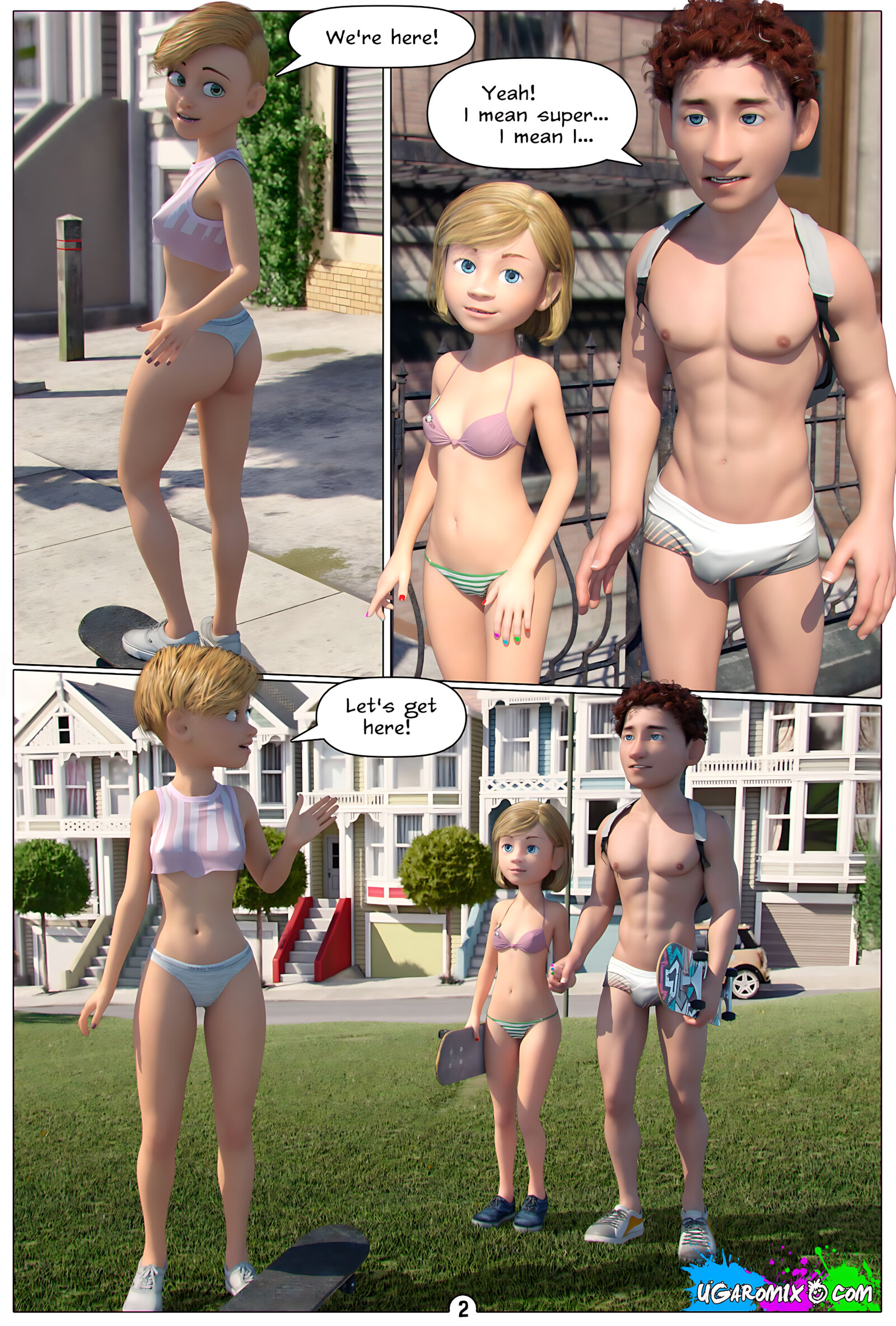 Inside Riley [Ugaromix], Inside Riley - In The Park With Rapunzel, page 3 of 20