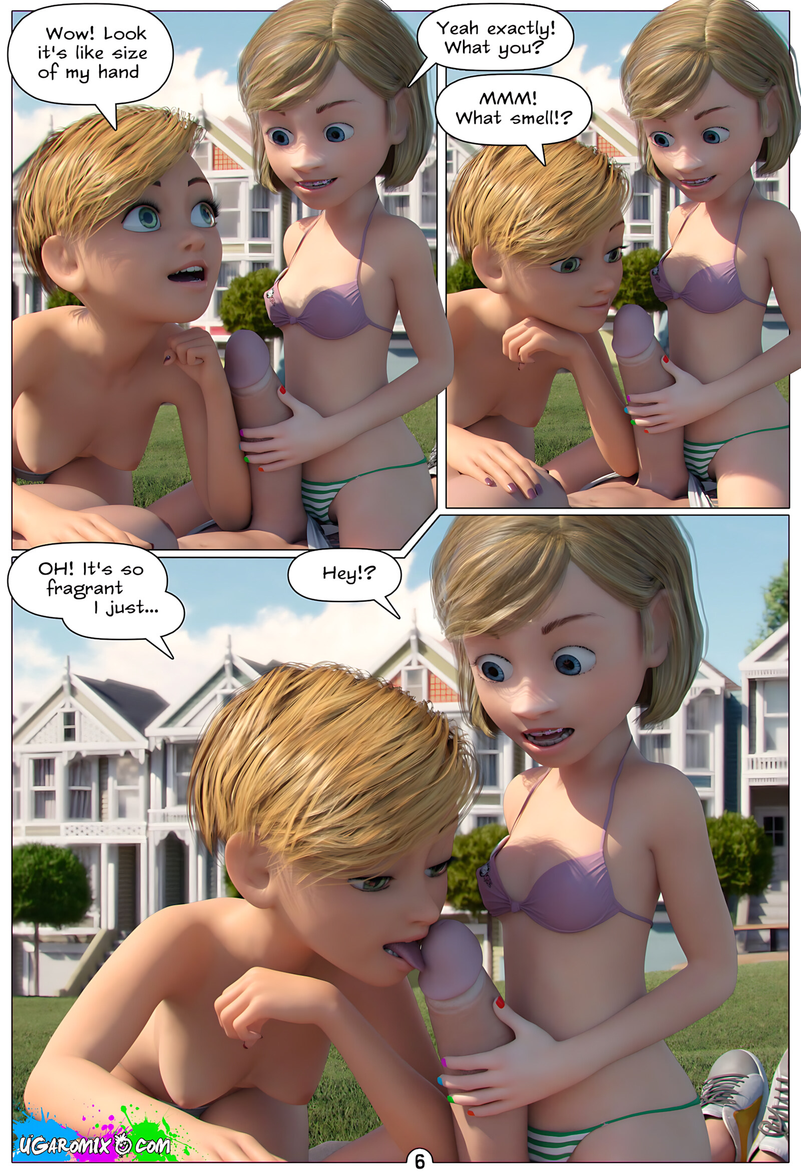 Inside Riley [Ugaromix], Inside Riley - In The Park With Rapunzel, page 7 of 20