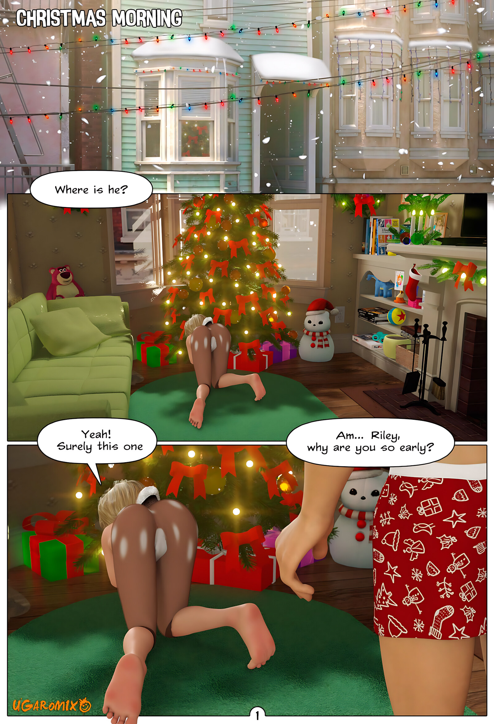 Inside Riley [Ugaromix], Inside Riley - Family Christmas, page 2 of 17