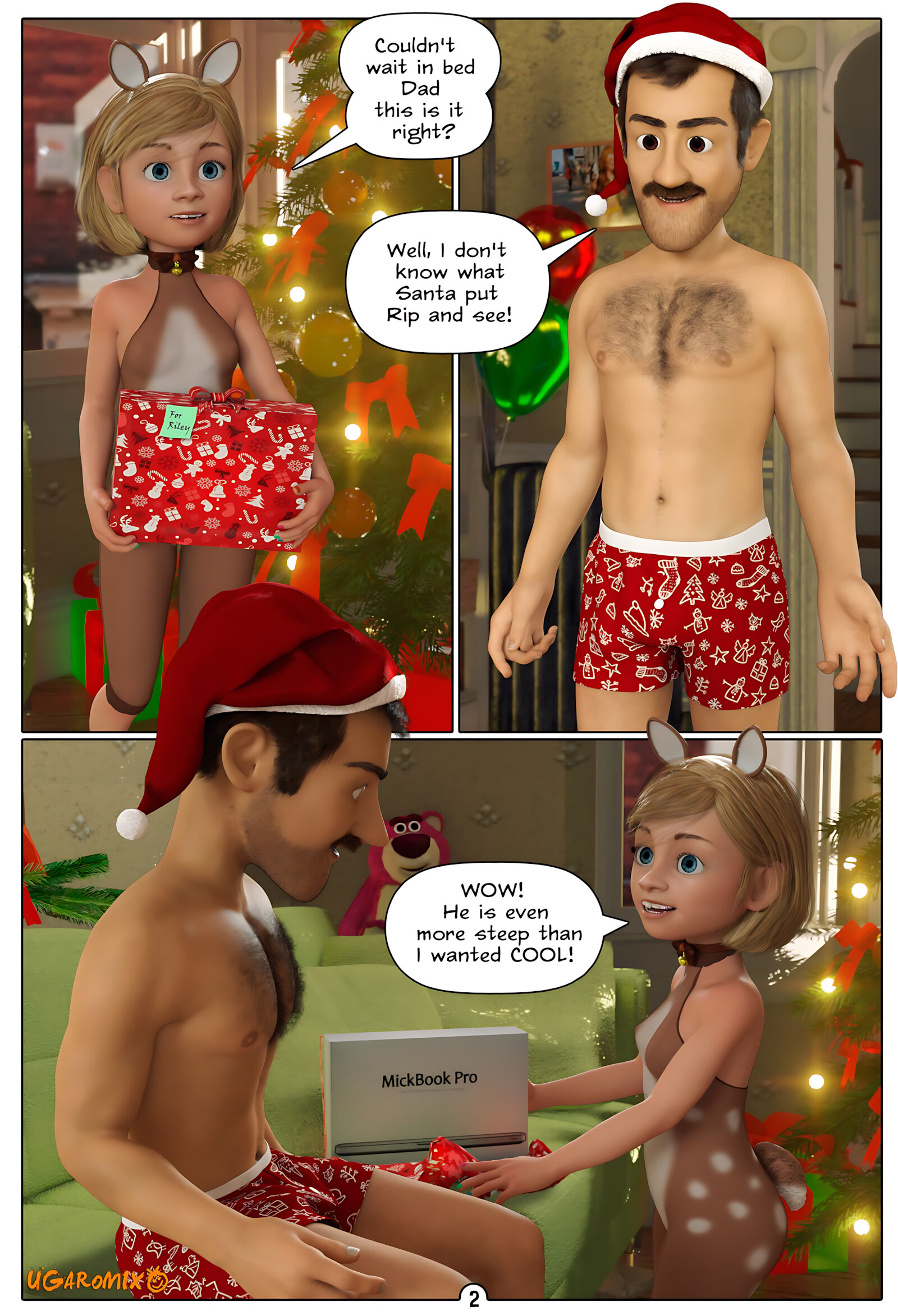 Inside Riley [Ugaromix], Inside Riley - Family Christmas, page 3 of 17