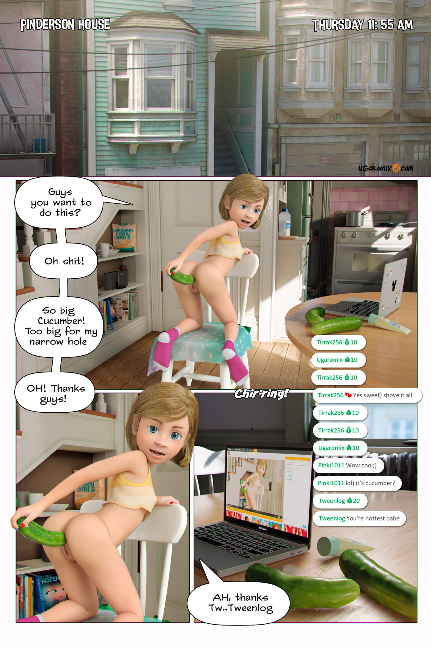 Inside Riley [Ugaromix], Inside Riley - Cucumber Salad, page 2 of 26