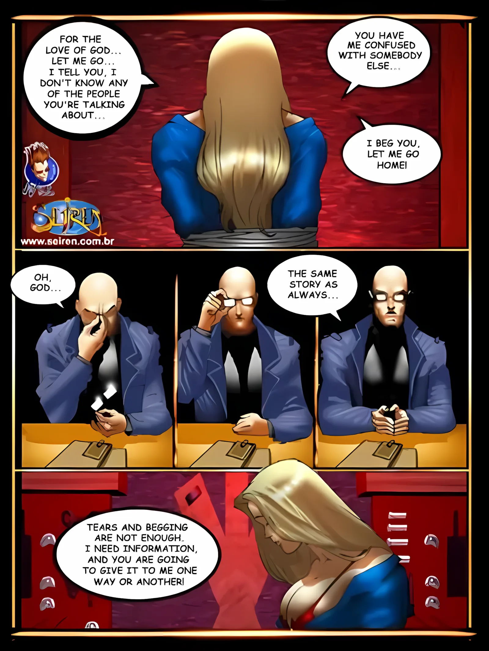 Interrogation [Seiren], 1. Interrogation [Seiren], page 3 of 25