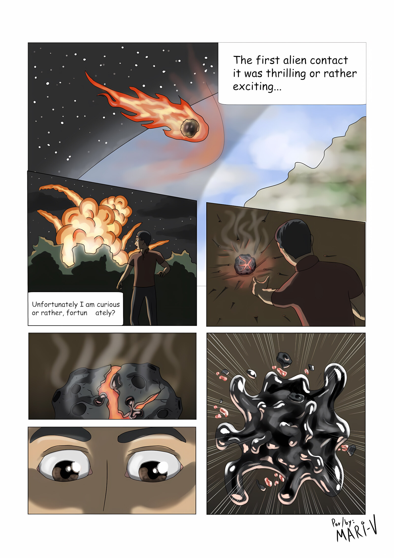 Alien latex heroine [Mari-V], Alien latex heroine, page 2 of 8