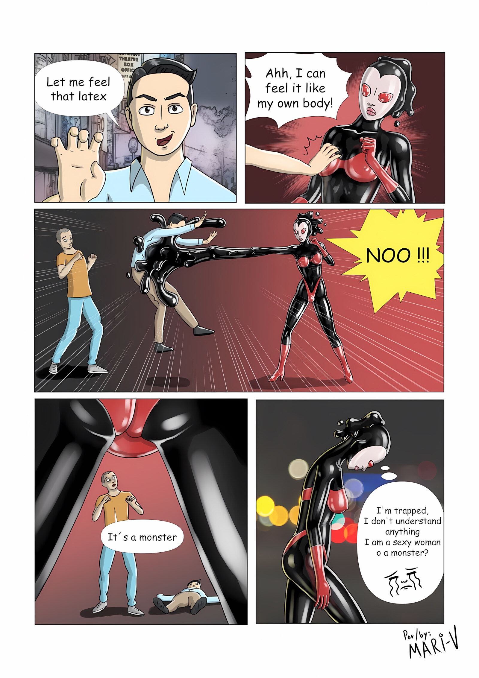 Alien latex heroine [Mari-V], Alien latex heroine, page 8 of 8