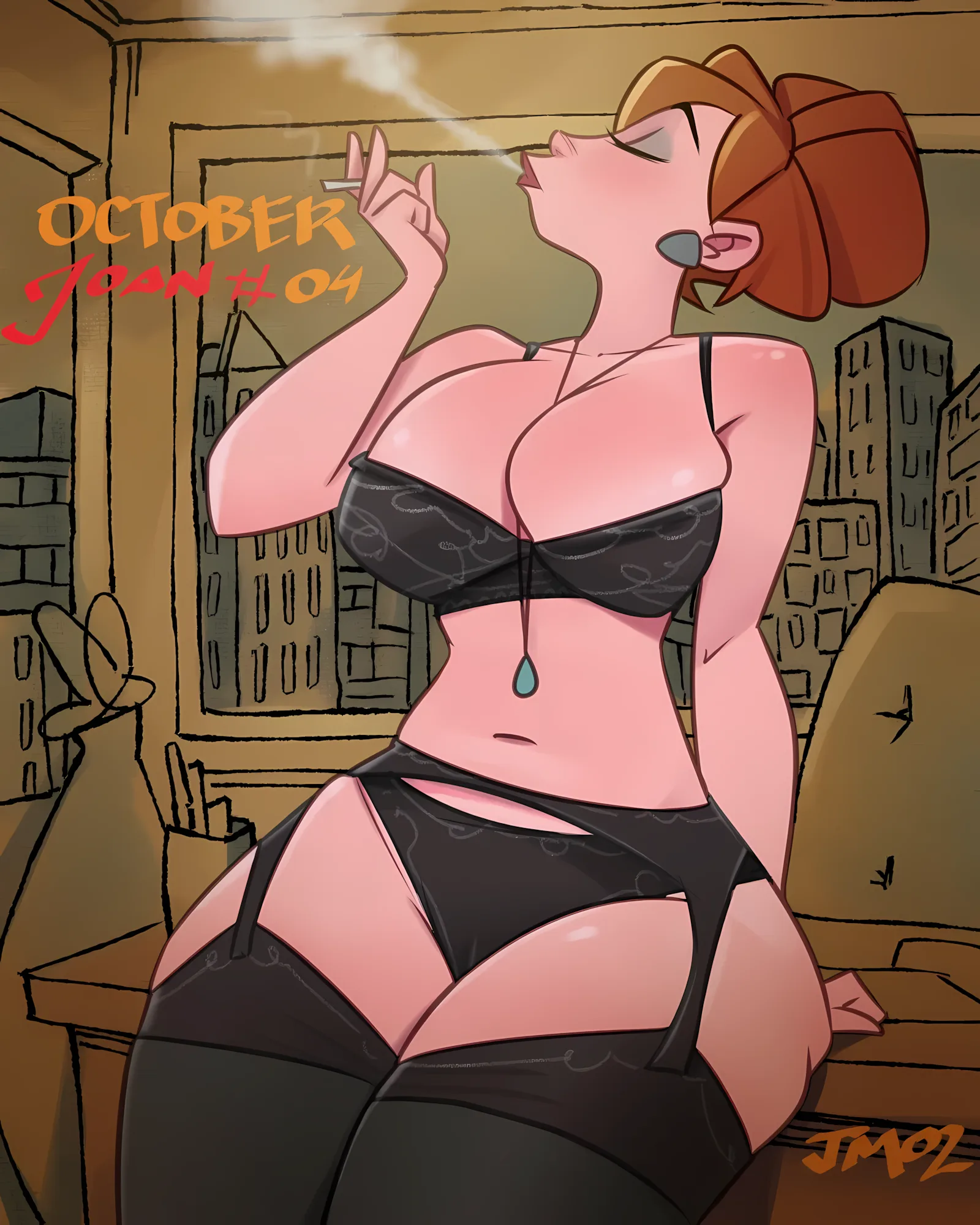 Joan Holloway (Mad Men) [Jmoz Comix], Joan Holloway (Mad Men), page 5 of 14