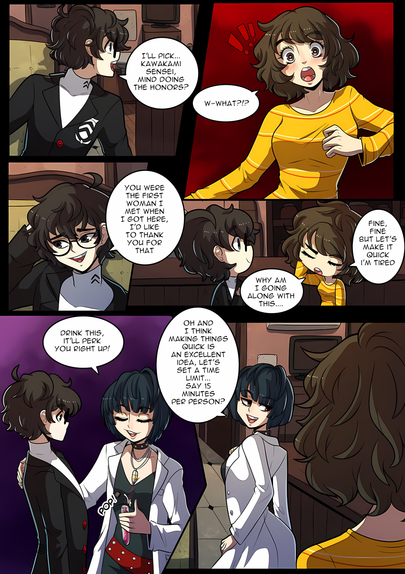 Joker’s Test Of Endurance [Kinkymation], Joker’s Test Of Endurance 2, page 8 of 57