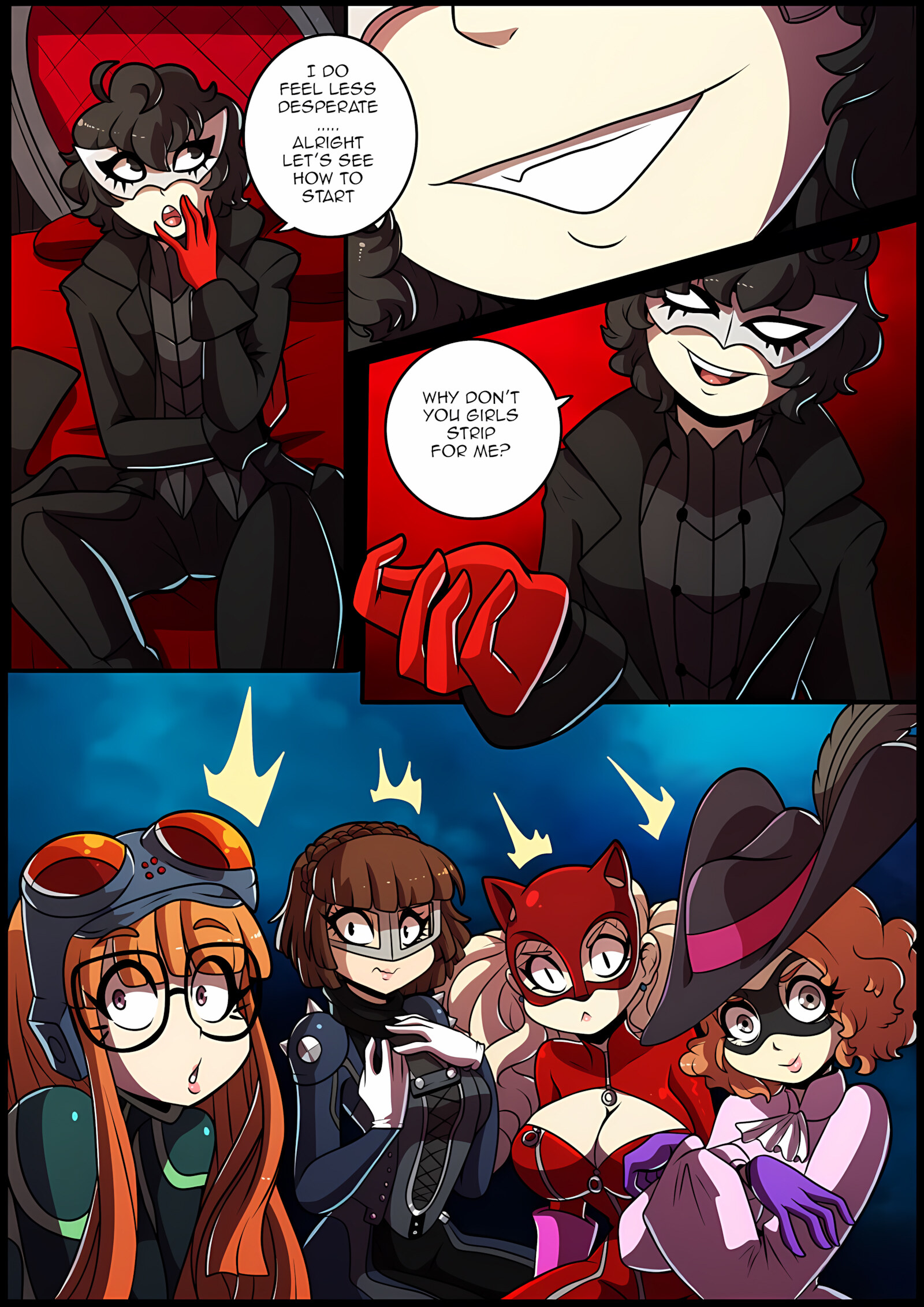 Joker’s Test Of Endurance [Kinkymation], Joker’s Test Of Endurance 1, page 72 of 87