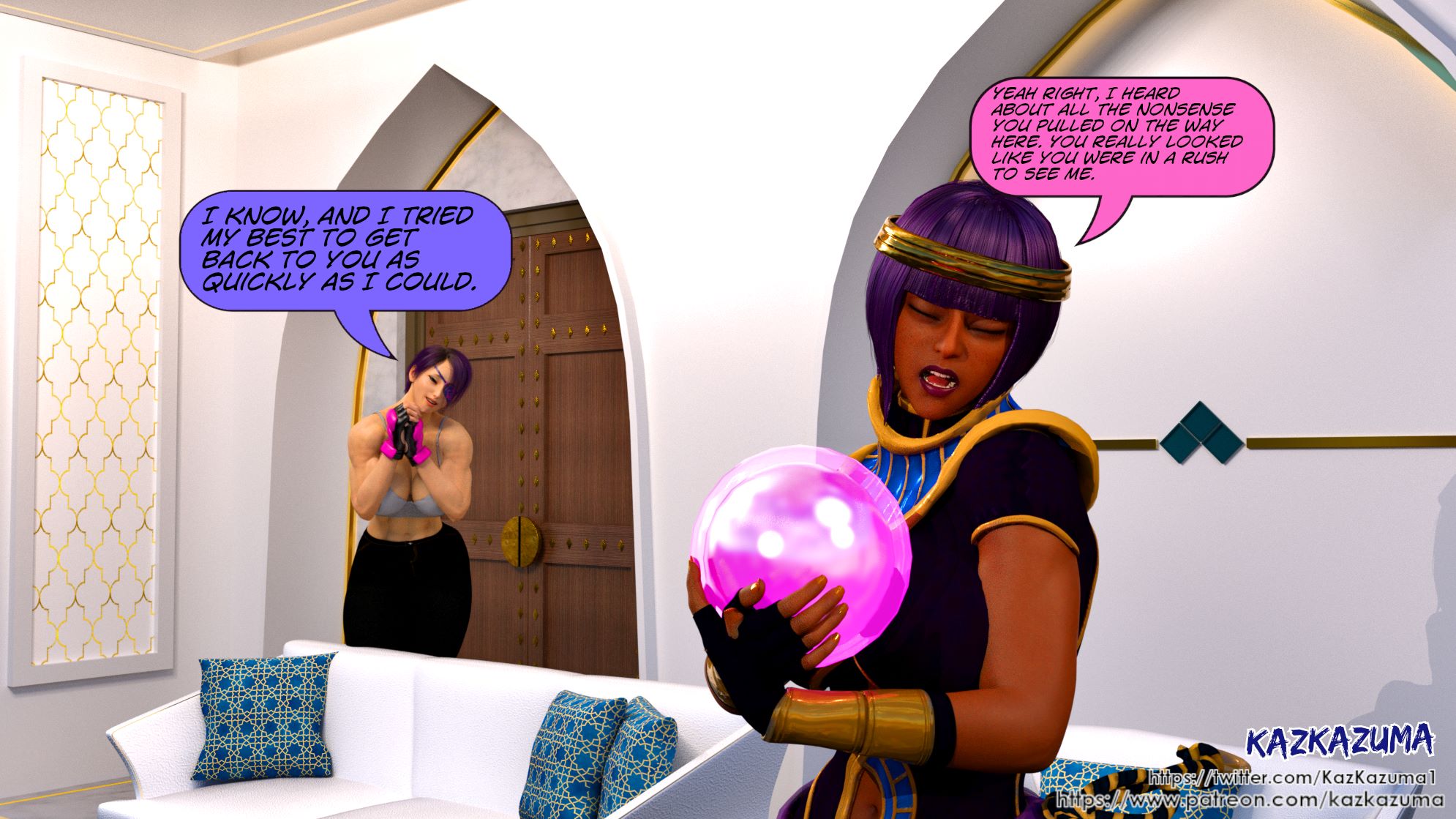 Juri 5 – Good Fortune [Kazkazuma], Juri 5 - Good Fortune, page 6 of 72