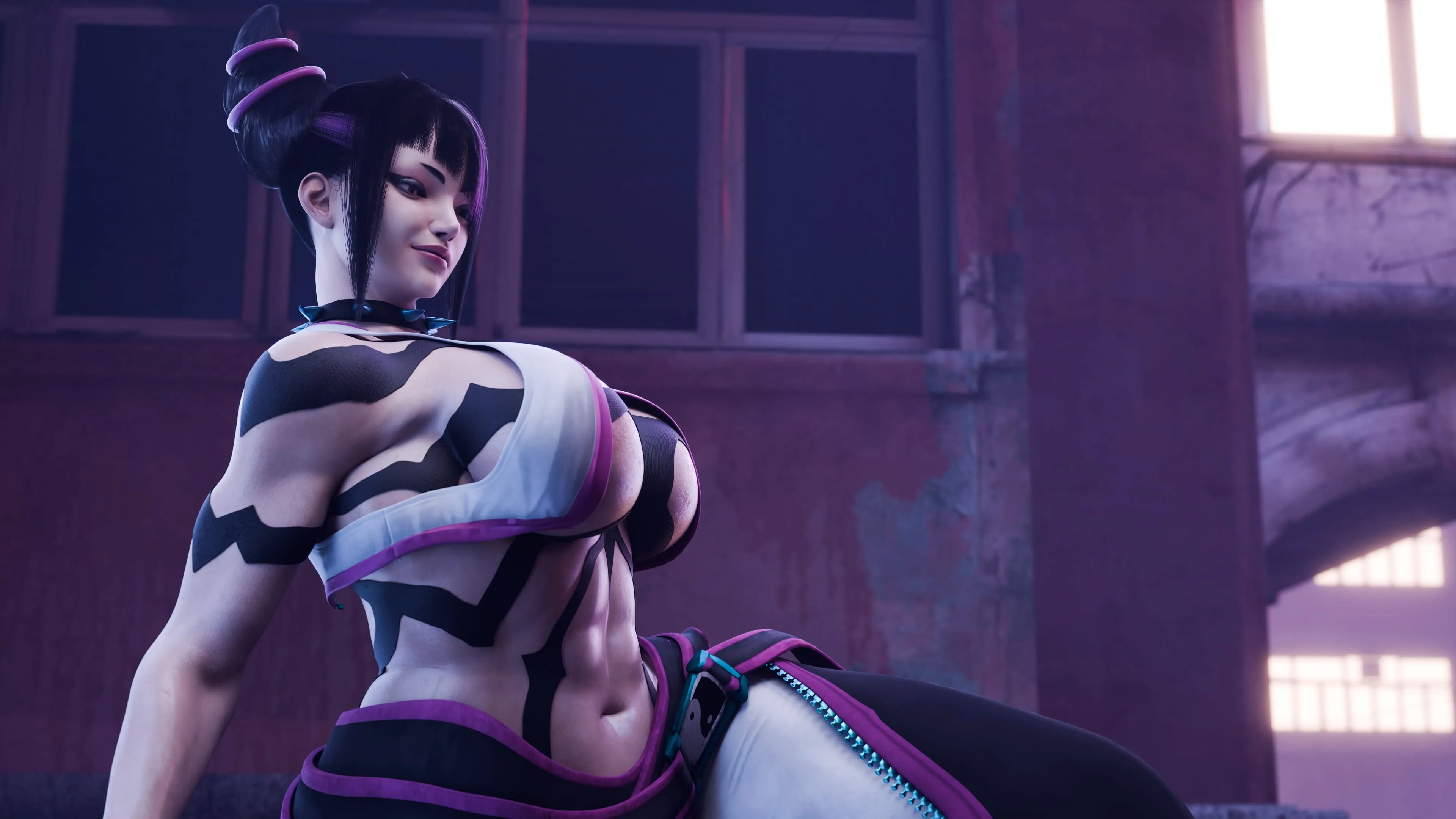 Juri Han – Marked By The Spider (Street Fighter), 1.5 . Juri Han - Marked By The Spider - Textless - Chapter 1 [PervertMuffinMajima], page 20 of 144