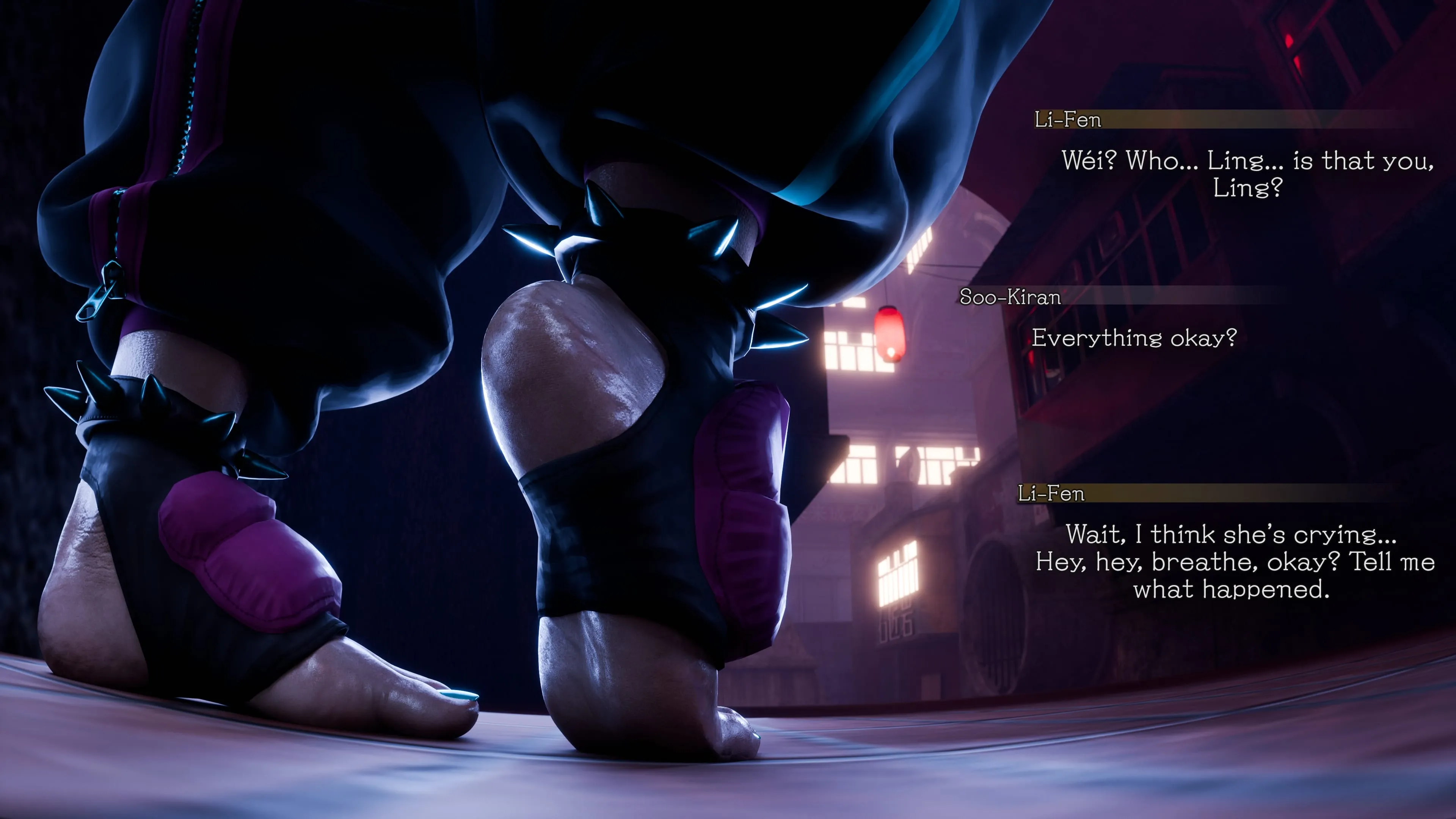 Juri Han – Marked By The Spider (Street Fighter), 1.5 . Juri Han - Marked By The Spider - Textless - Chapter 1 [PervertMuffinMajima], page 79 of 144