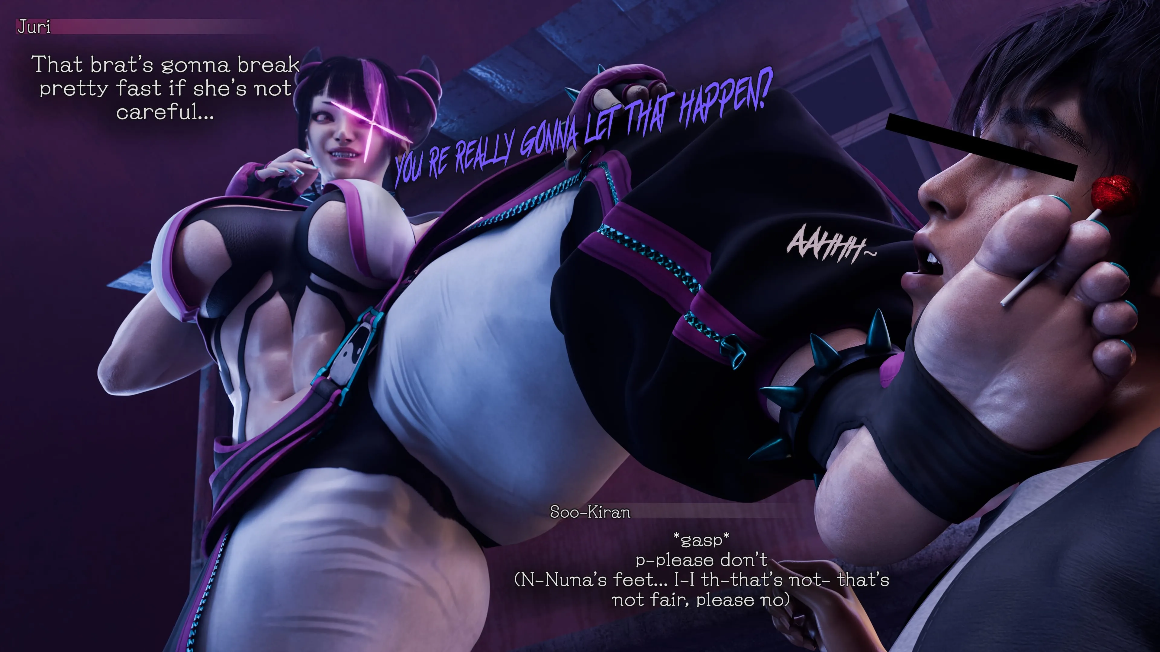 Juri Han – Marked By The Spider (Street Fighter), 1 . Juri Han - Marked By The Spider - Chapter 1 [PervertMuffinMajima], page 97 of 158