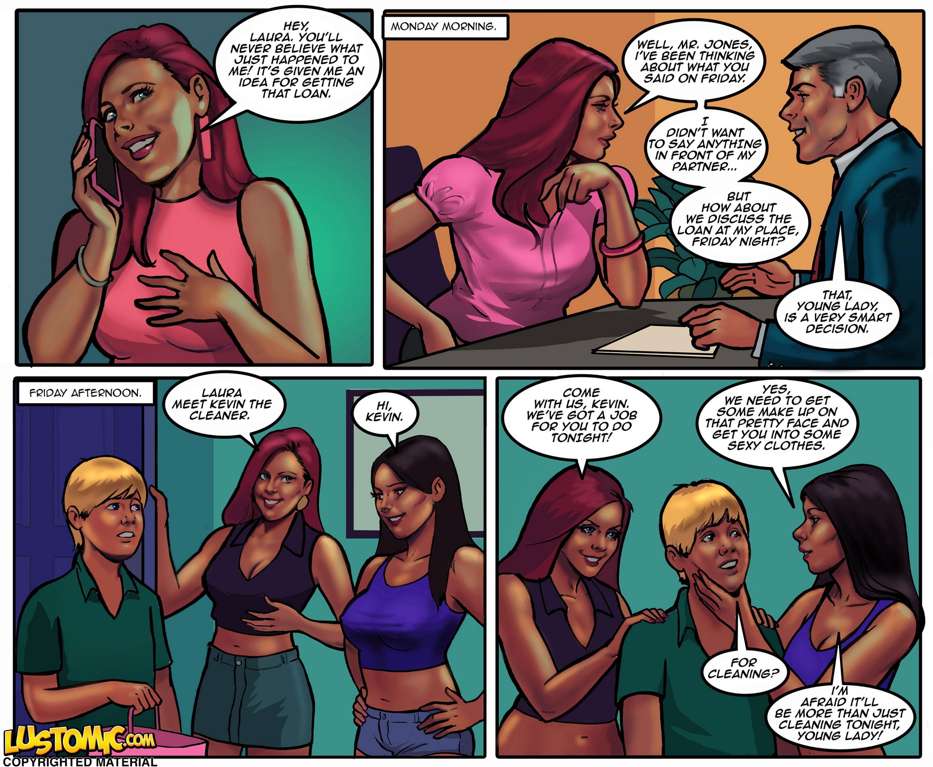 Kevin The Cleaner [Lustomic], Kevin The Cleaner, page 8 of 20