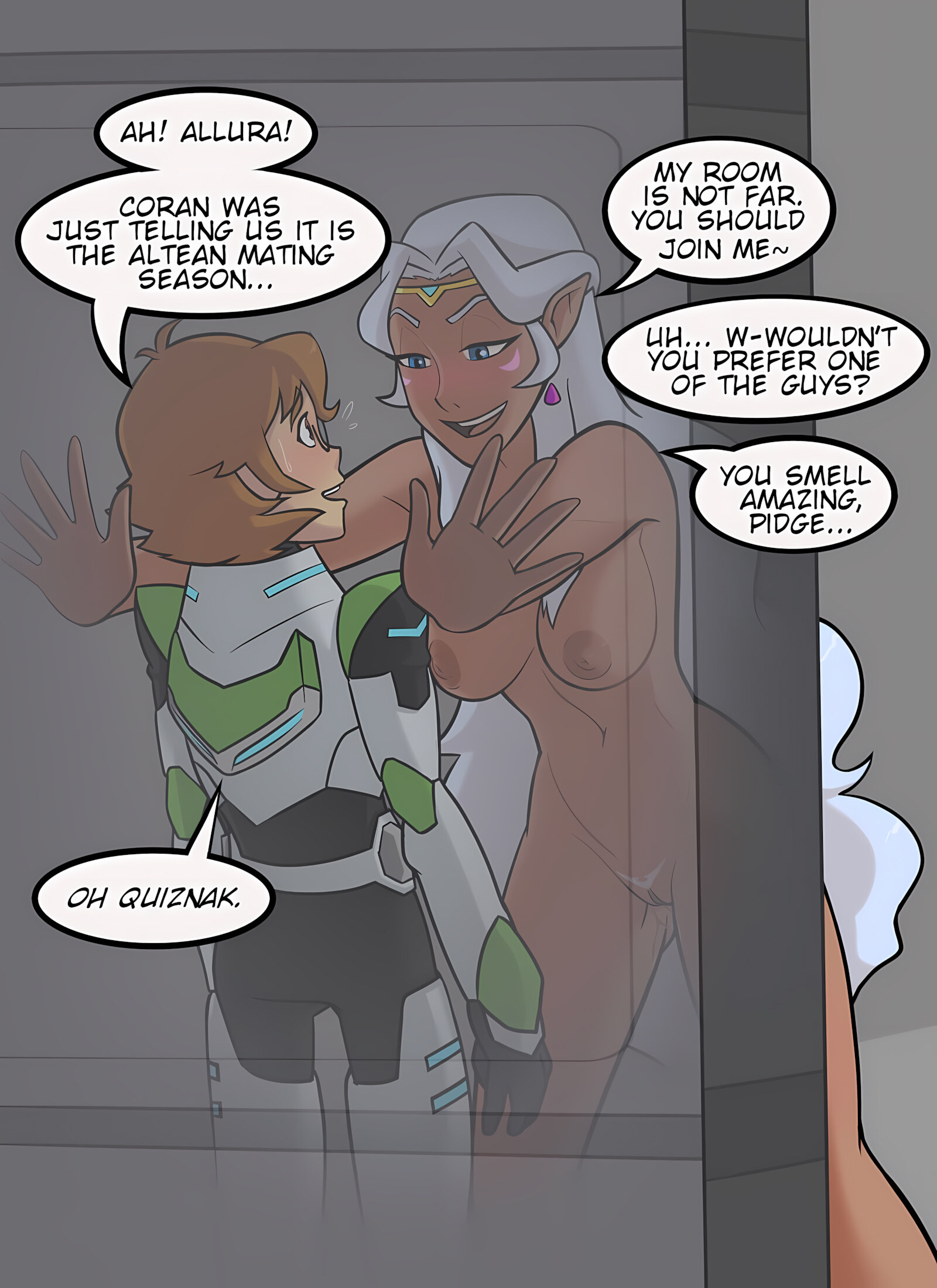 Allura in heat [Relatedguy], Allura in heat, page 1 of 3