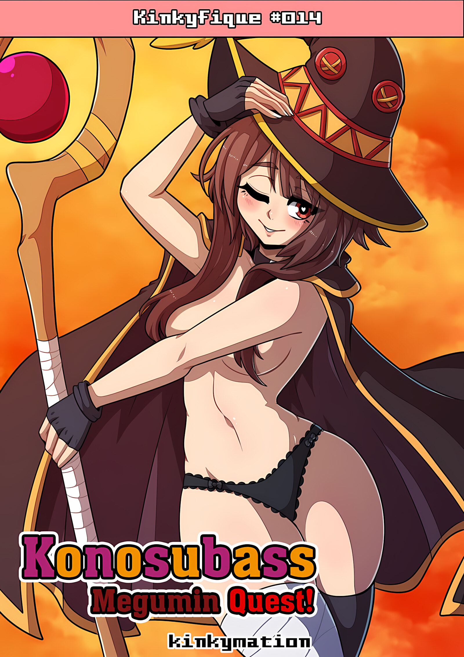 Konosubass [Kinkymation], Konosubass - Megumin, page 1 of 21