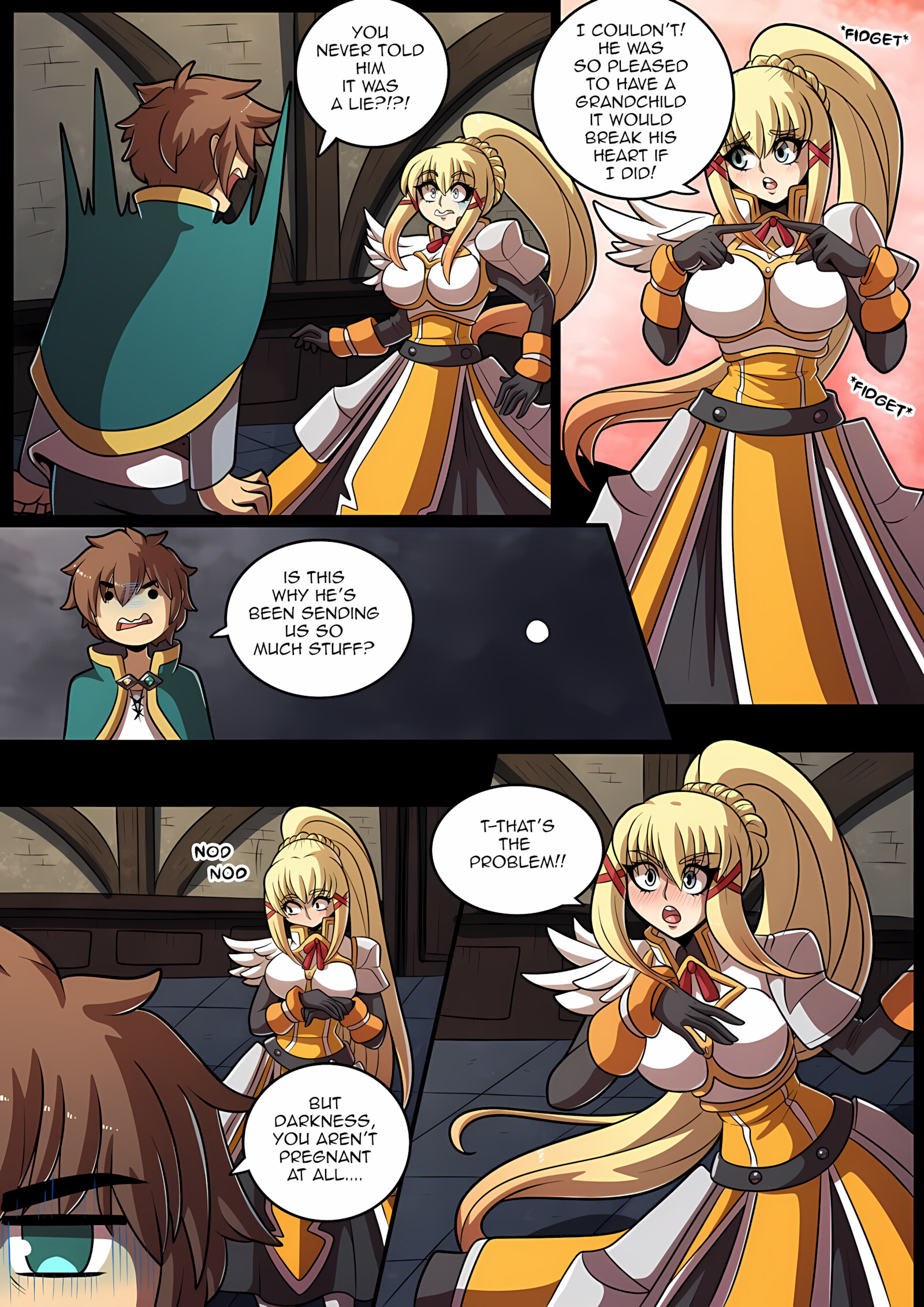 Konosubass [Kinkymation], Konosubass - Darkness, page 5 of 22