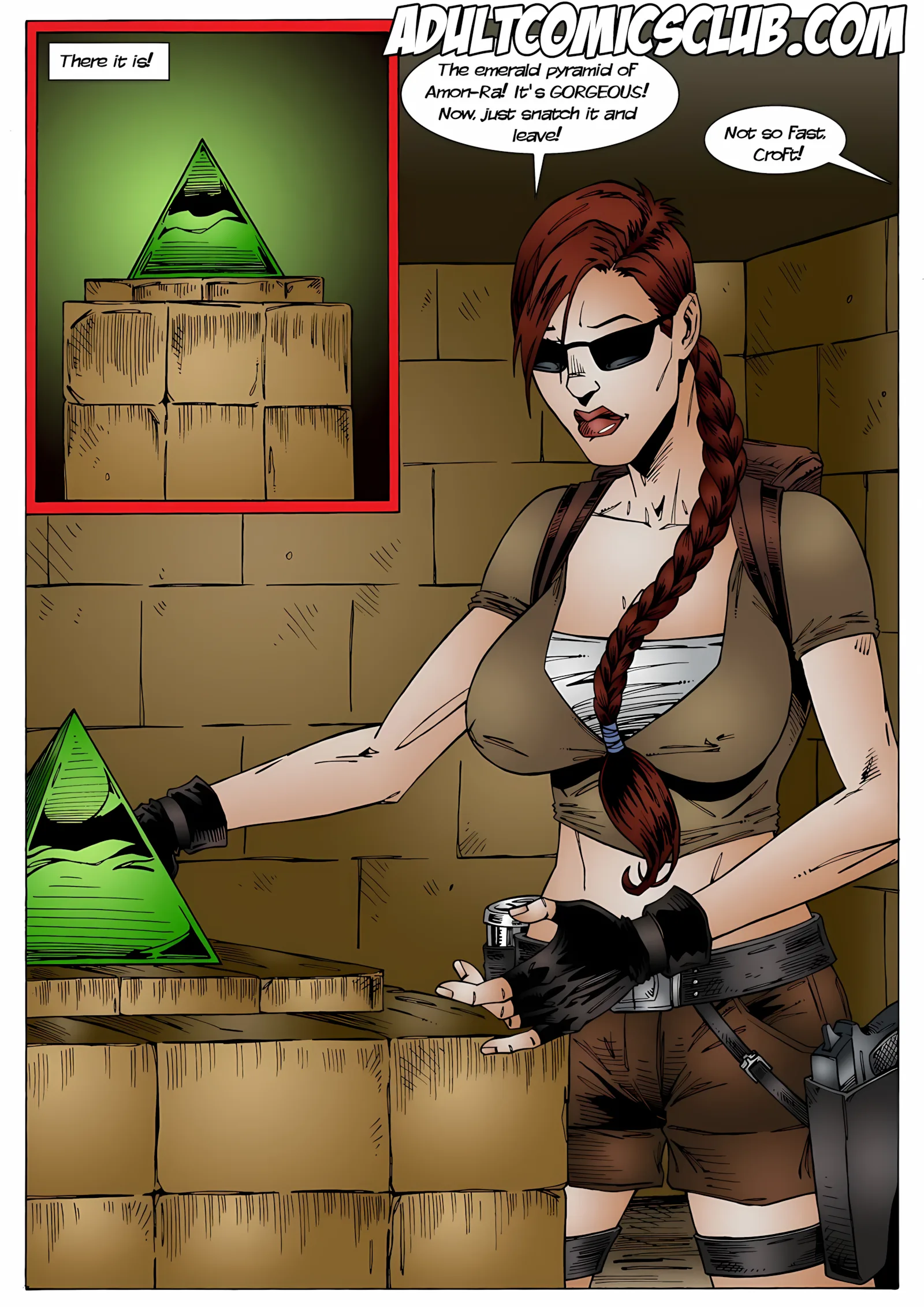 Lara Croft (Tomb Raider) [AdultComicsClub], 2 . Lara Croft - Chapter 2 (Tomb Raider) [AdultComicsClub], page 2 of 8