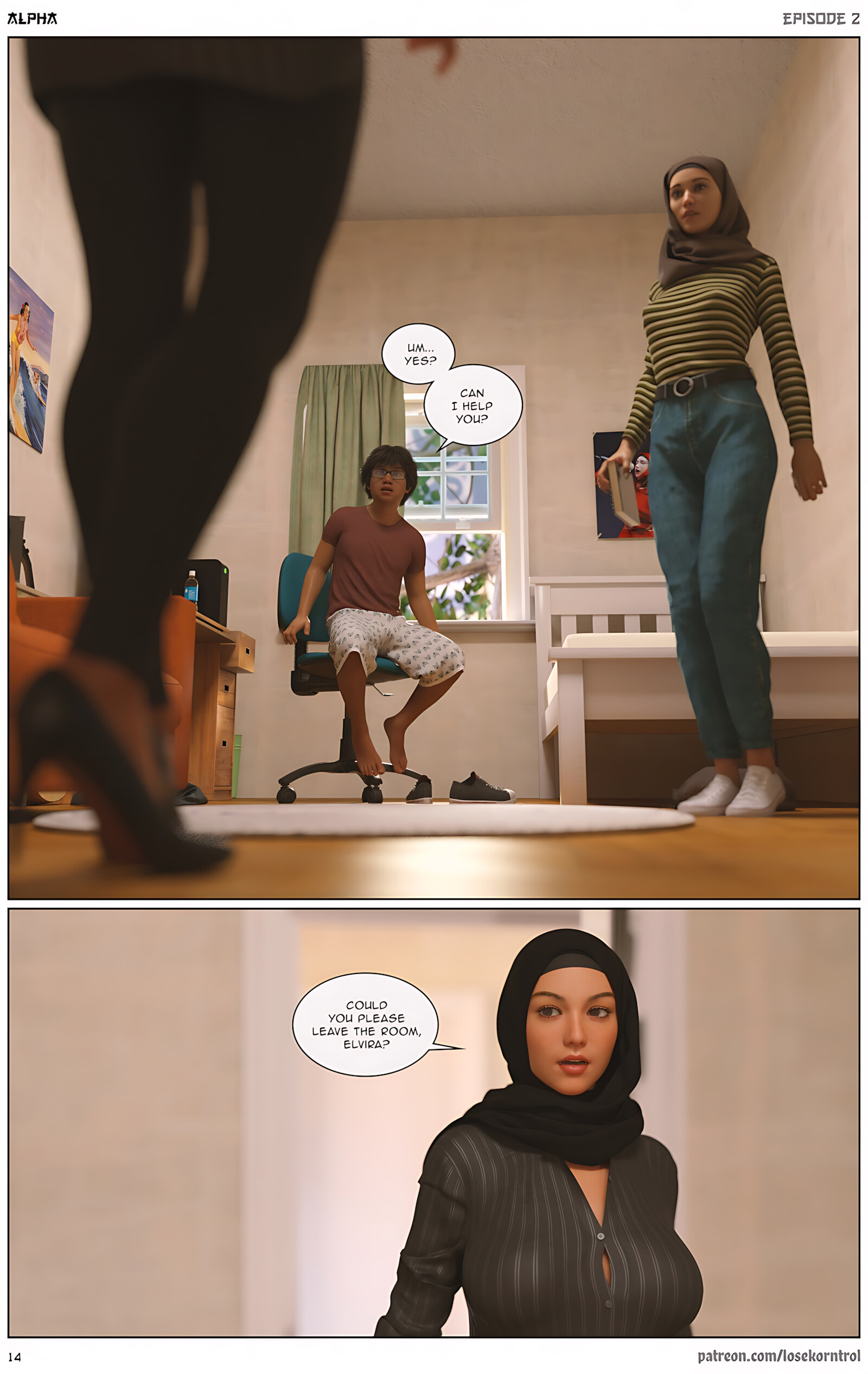 Alpha [Losekorntrol], alpha-ep2, page 14 of 75