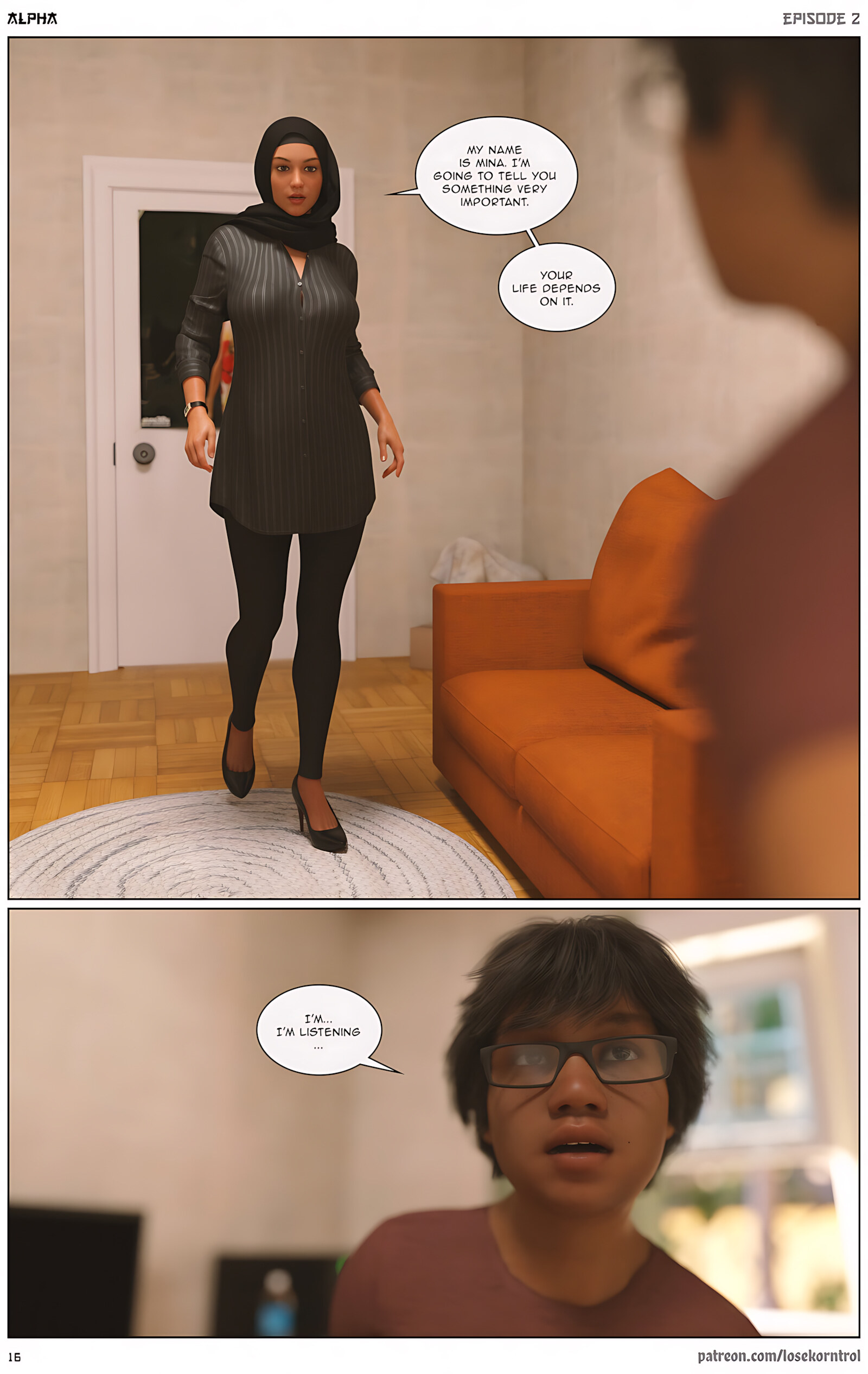 Alpha [Losekorntrol], alpha-ep2, page 16 of 75