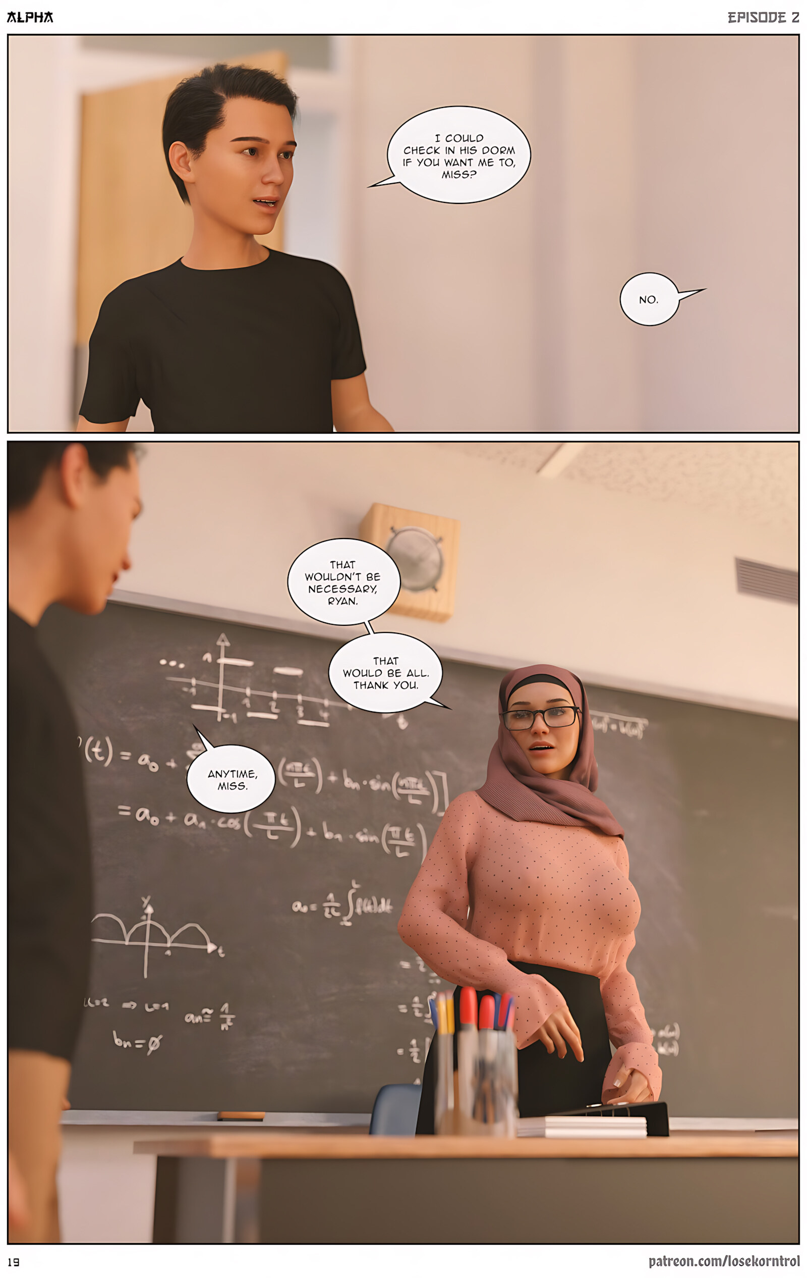 Alpha [Losekorntrol], alpha-ep2, page 19 of 75