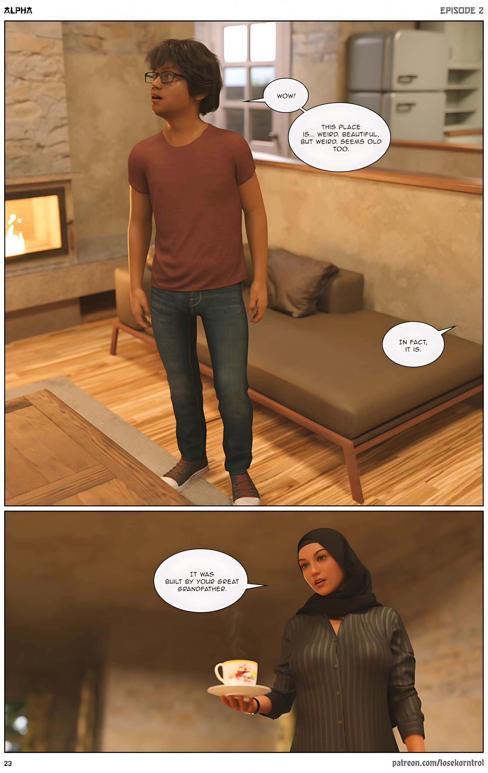 Alpha [Losekorntrol], alpha-ep2, page 23 of 75