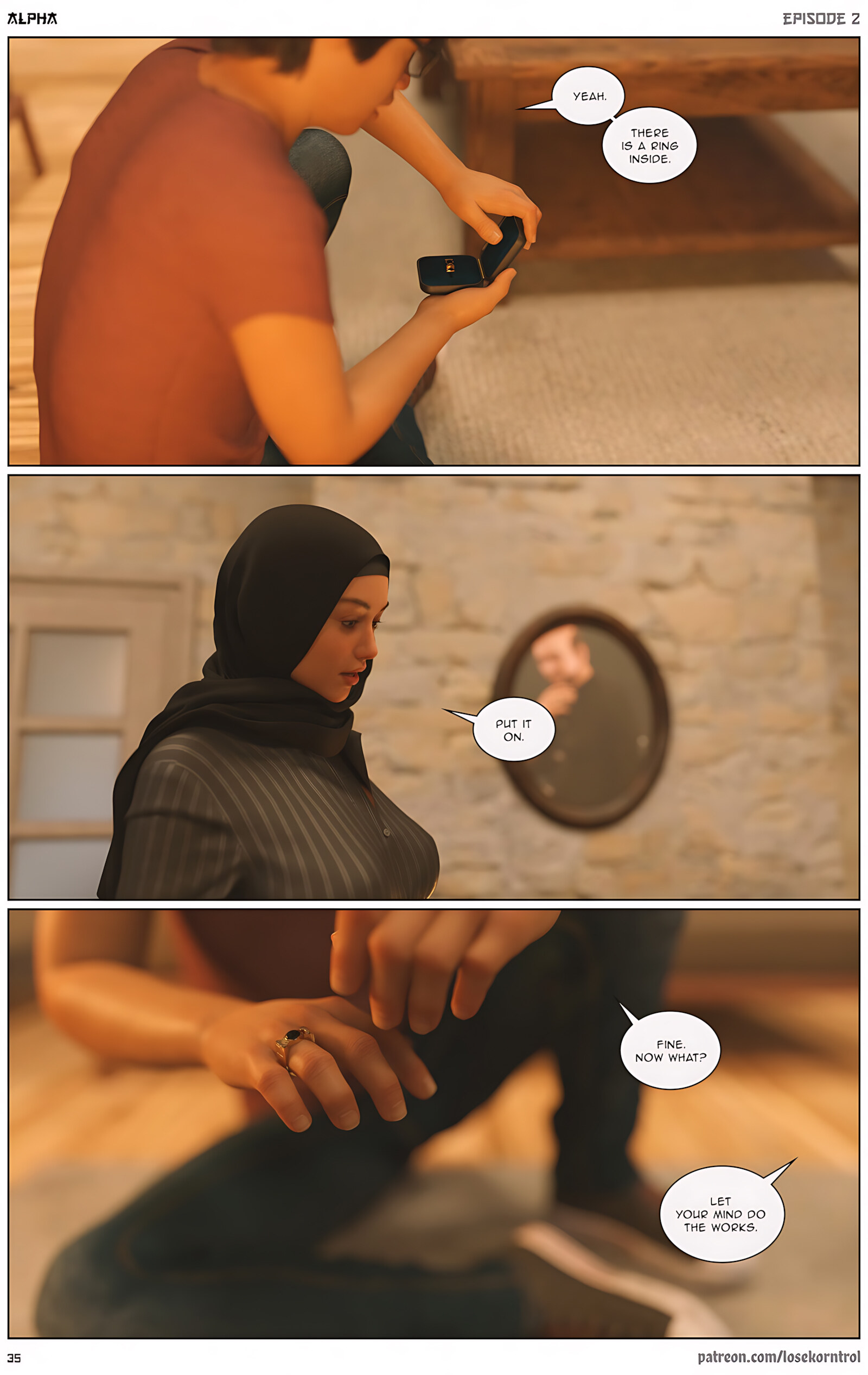 Alpha [Losekorntrol], alpha-ep2, page 35 of 75