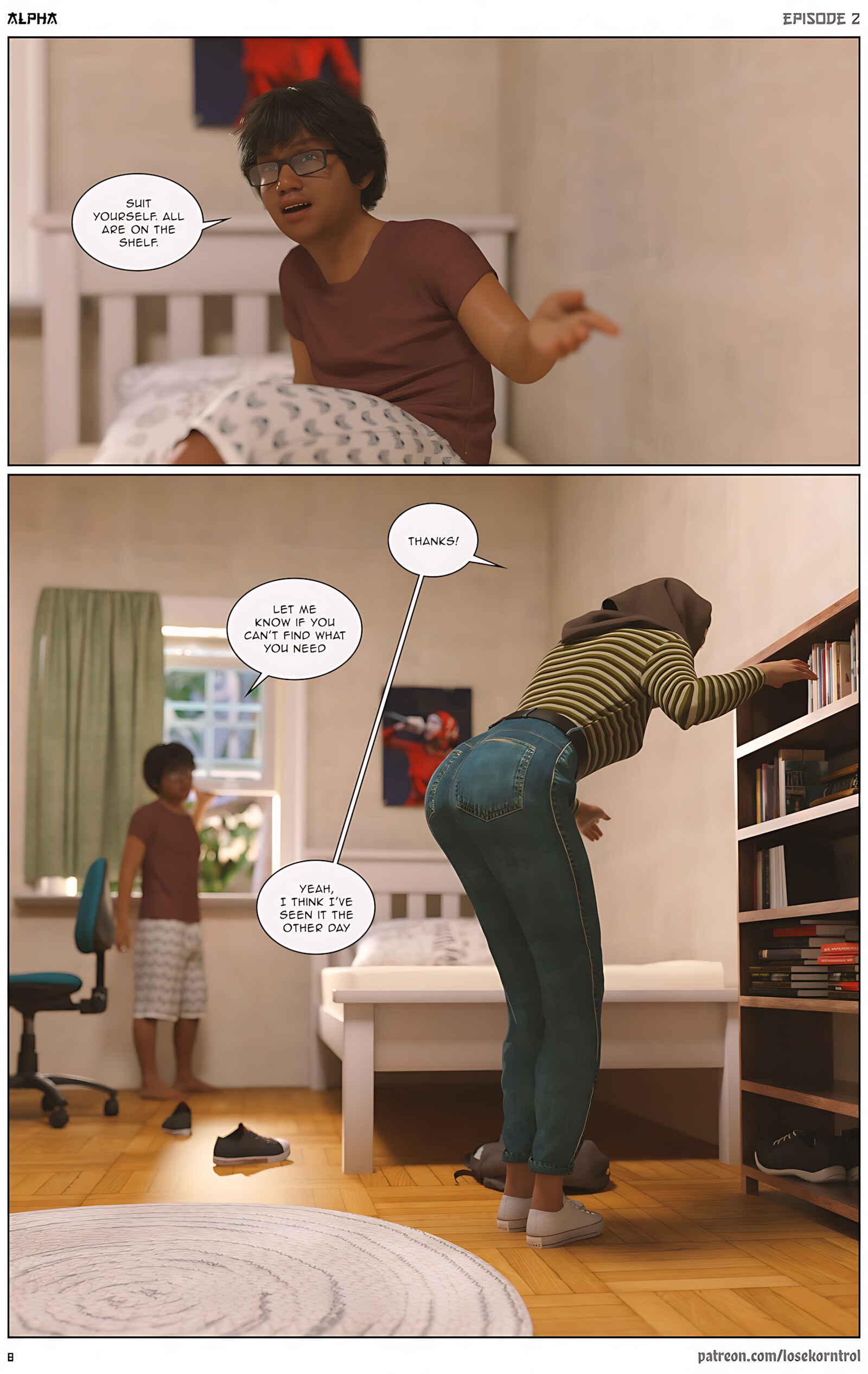 Alpha [Losekorntrol], alpha-ep2, page 8 of 75