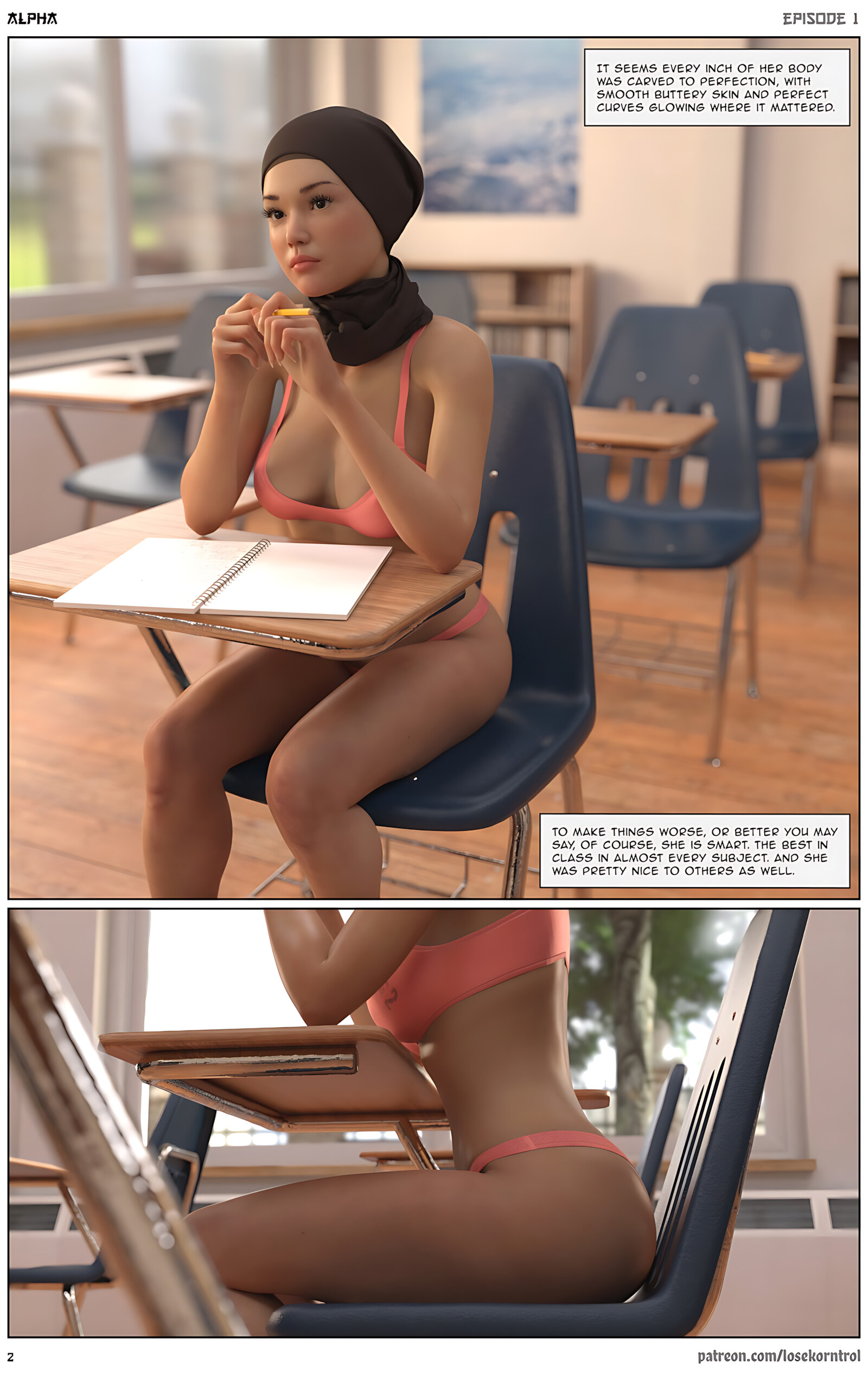 Alpha [Losekorntrol], alpha-ep1, page 2 of 68
