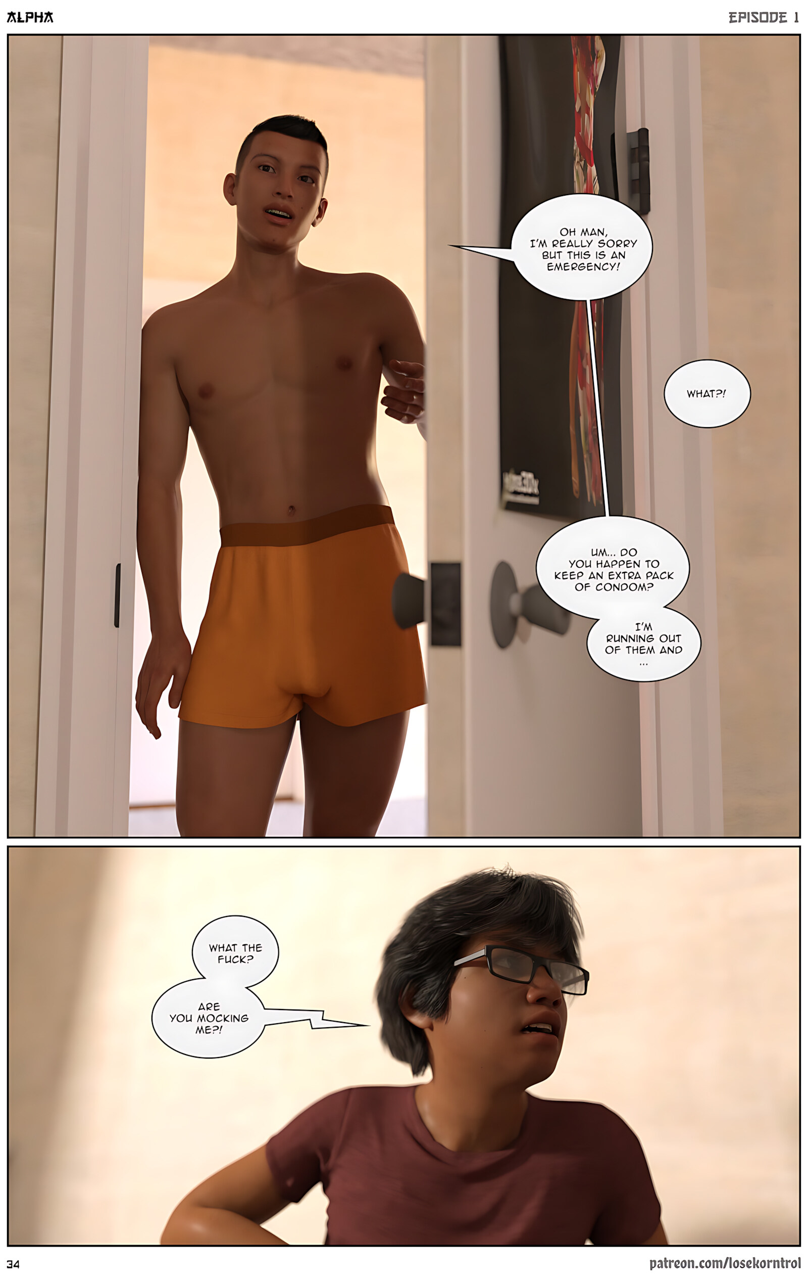 Alpha [Losekorntrol], alpha-ep1, page 34 of 68