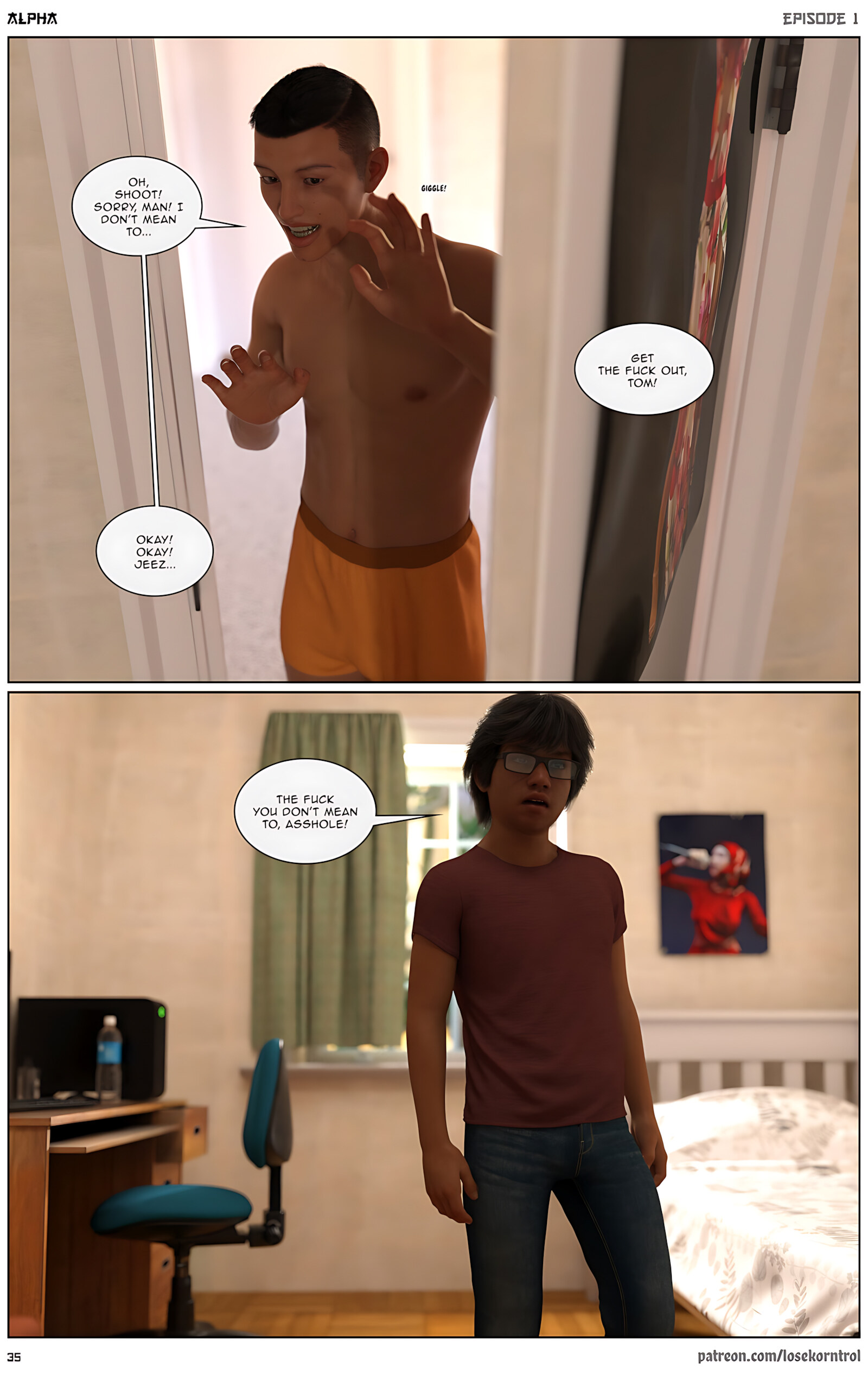 Alpha [Losekorntrol], alpha-ep1, page 35 of 68