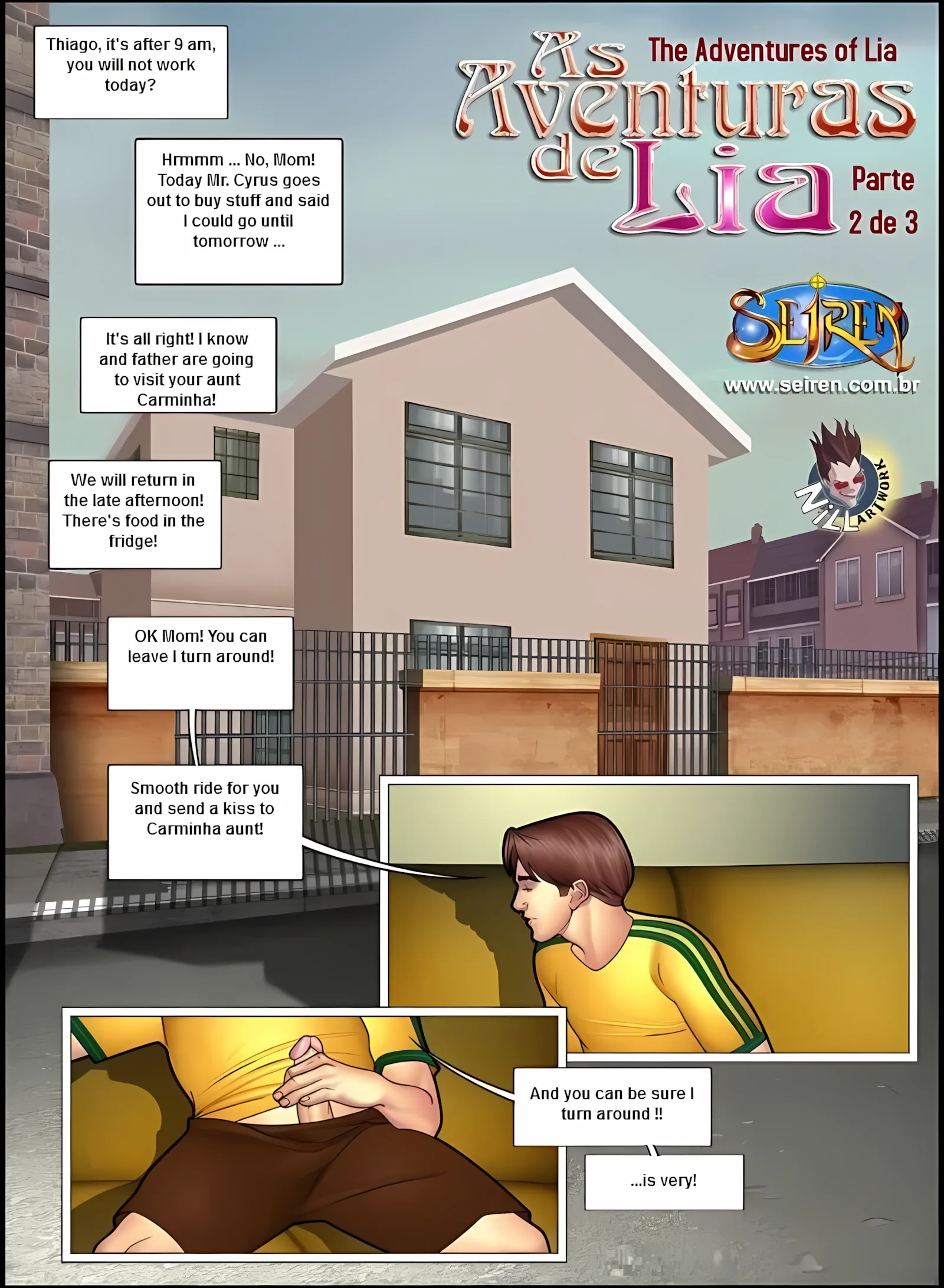 Lia’s Adventures [Seiren], 5.2 . Lia's Adventures - Chapter 5 - Part 2 [Seiren], page 2 of 13